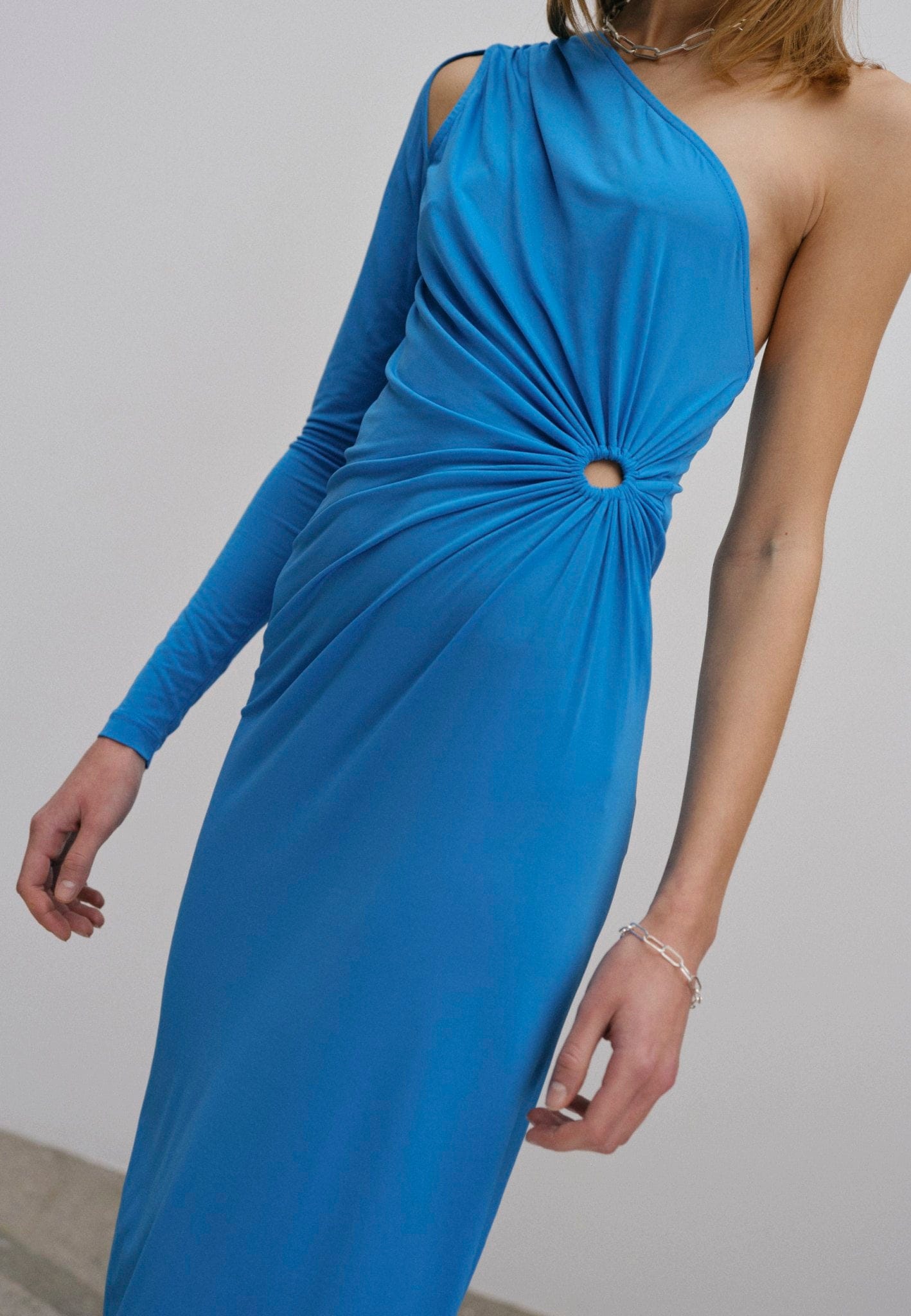 Loretta Dress - Blue made by HERSKIND