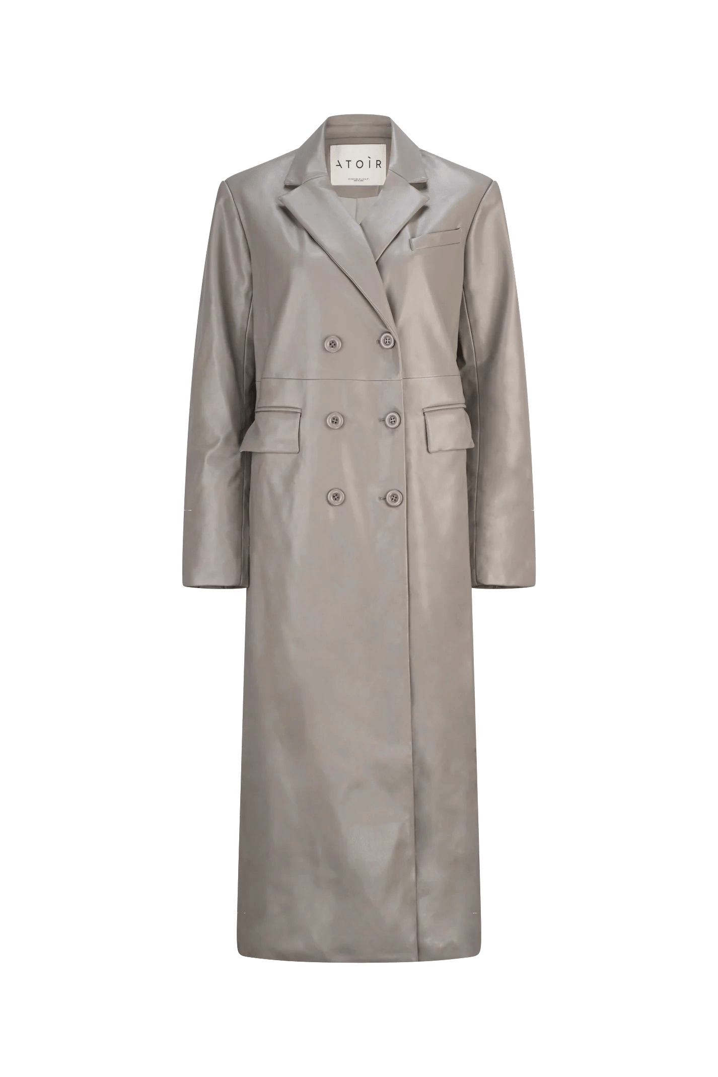 Astrid Long Line Coat made by Atoir