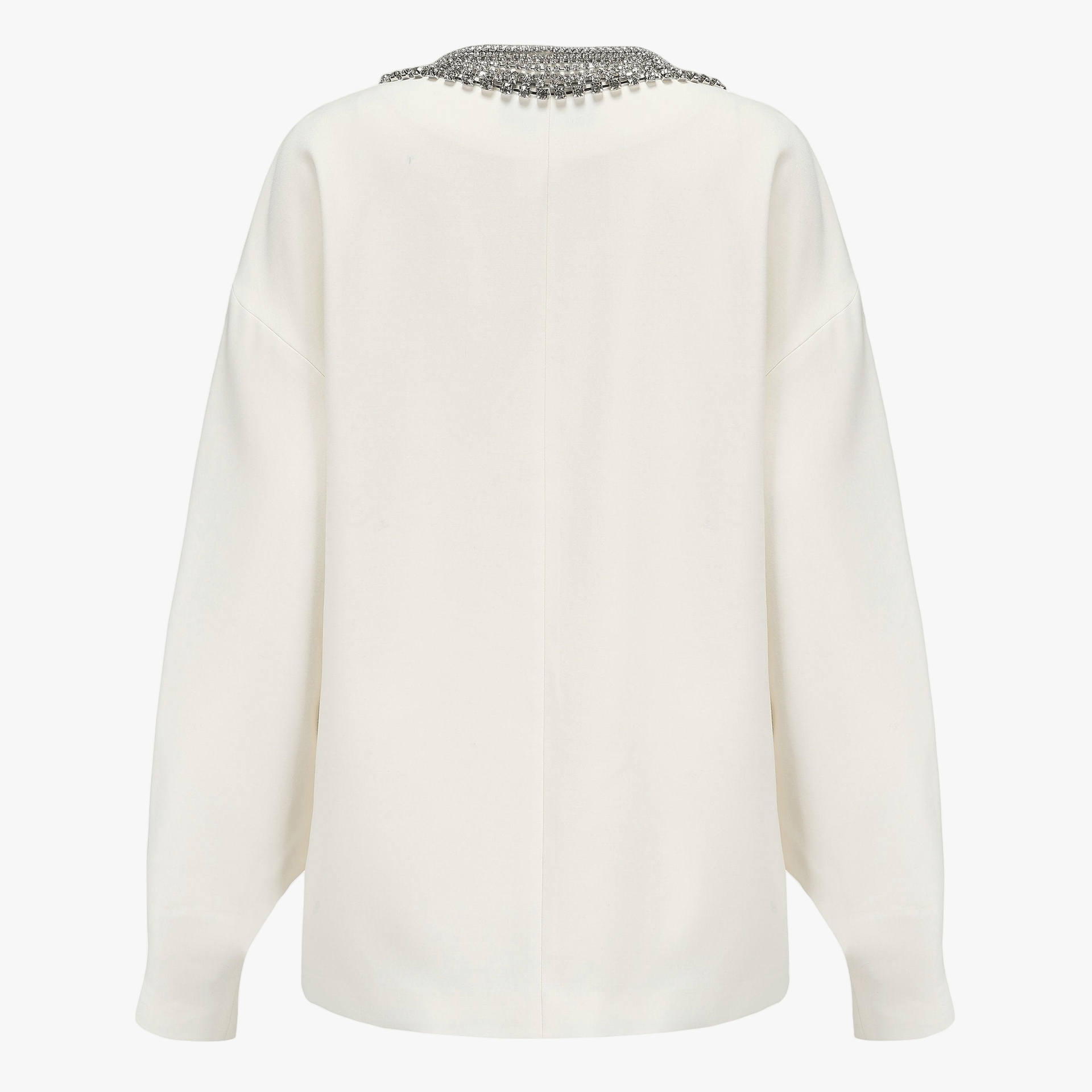 White Sutton Blazer made by Nana Jacqueline