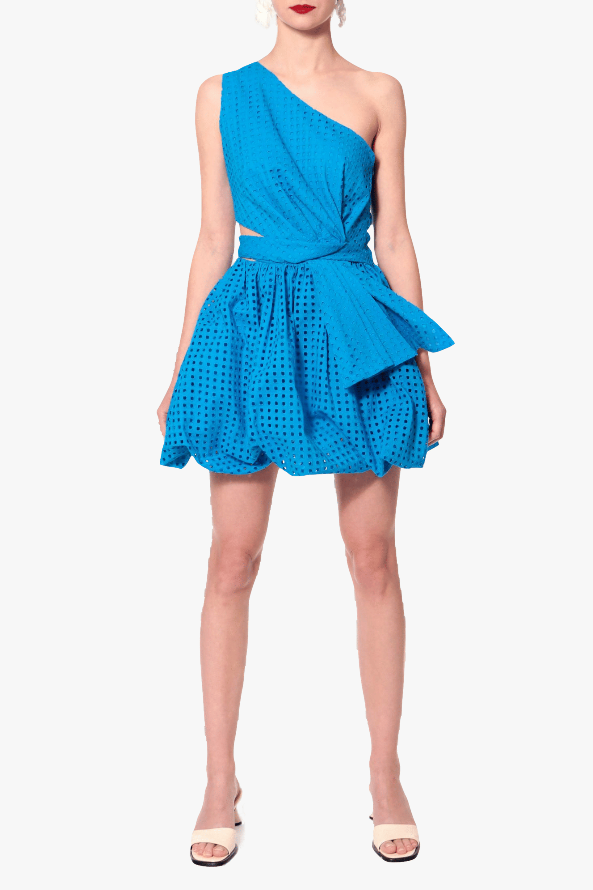 Dress Ariana Bluetiful in Blue made by HALEWSKI