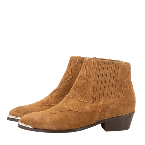 SONIA WESTERN ANKLE BOOTS made by Toral