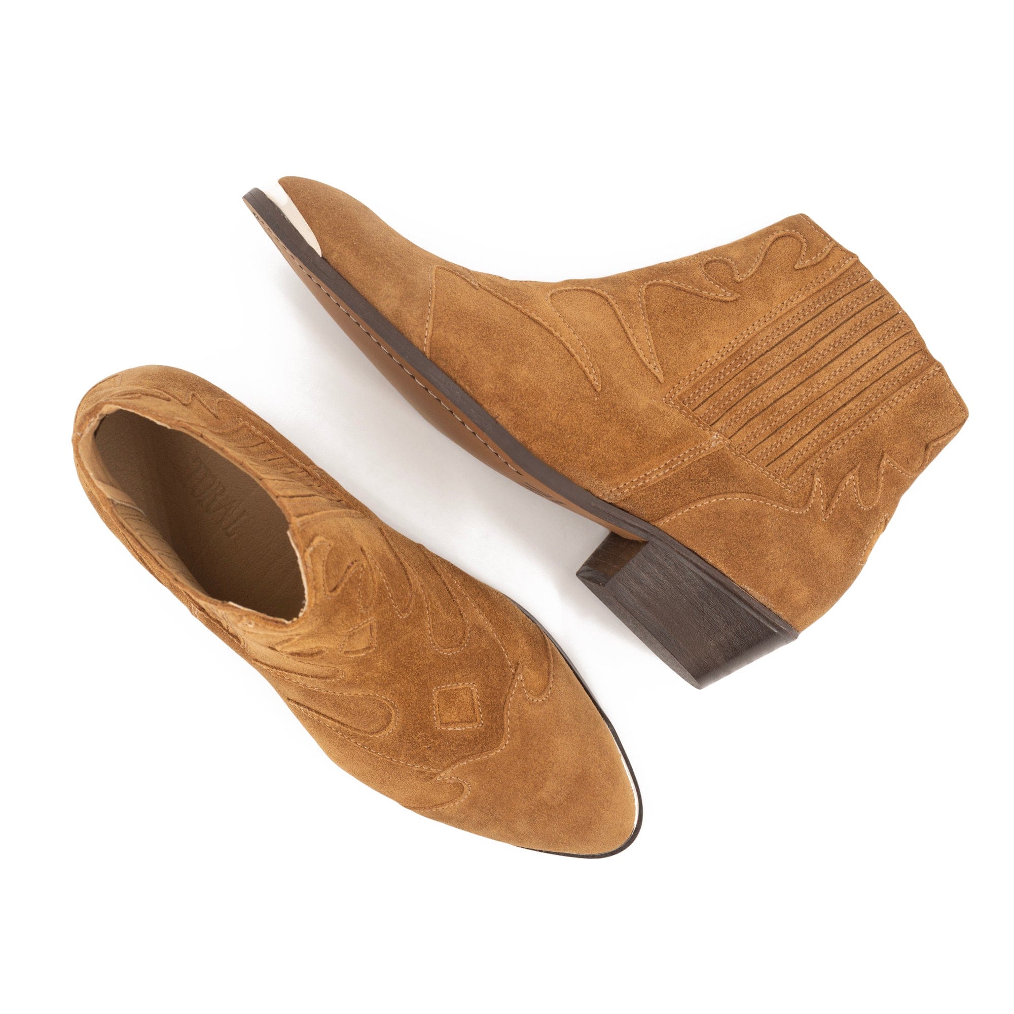 SONIA WESTERN ANKLE BOOTS made by Toral