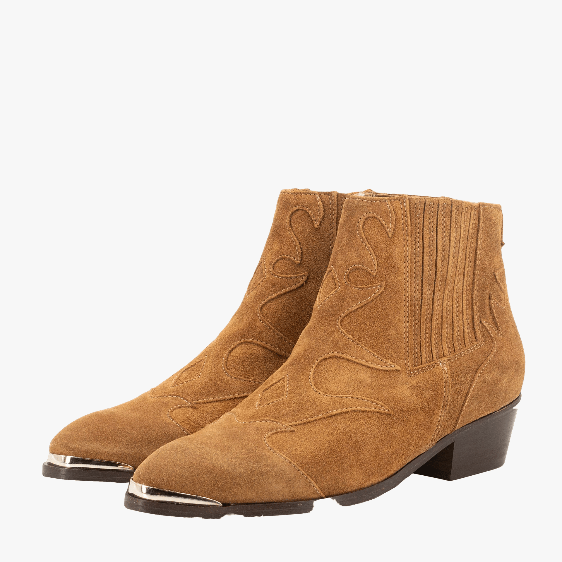 SONIA WESTERN ANKLE BOOTS made by Toral