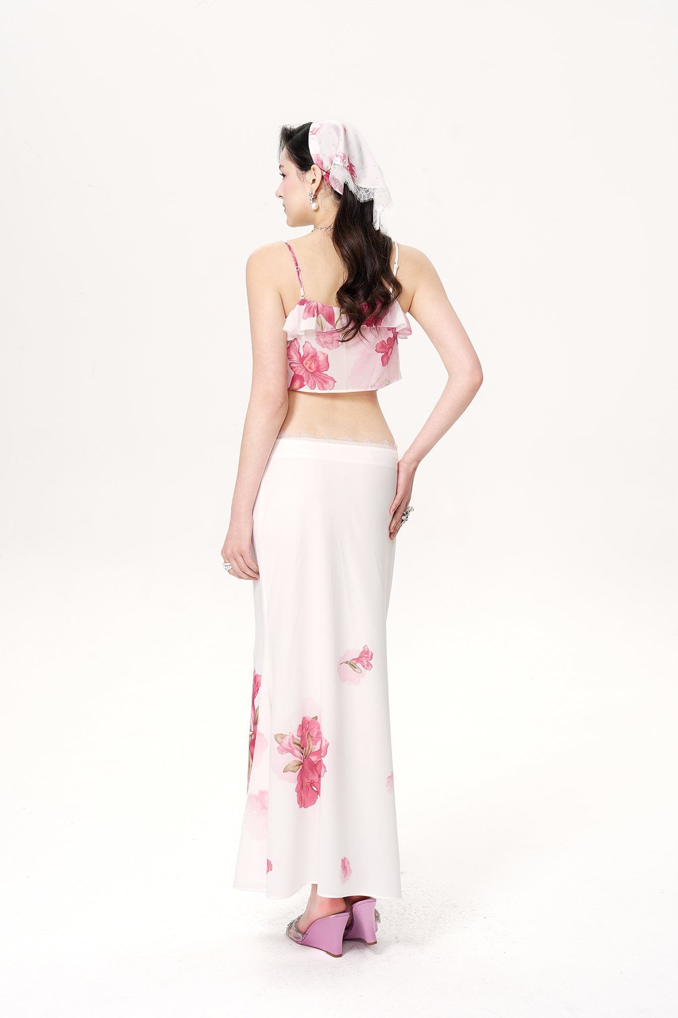 Vivienne Skirt (Pink) made by Nana Jacqueline