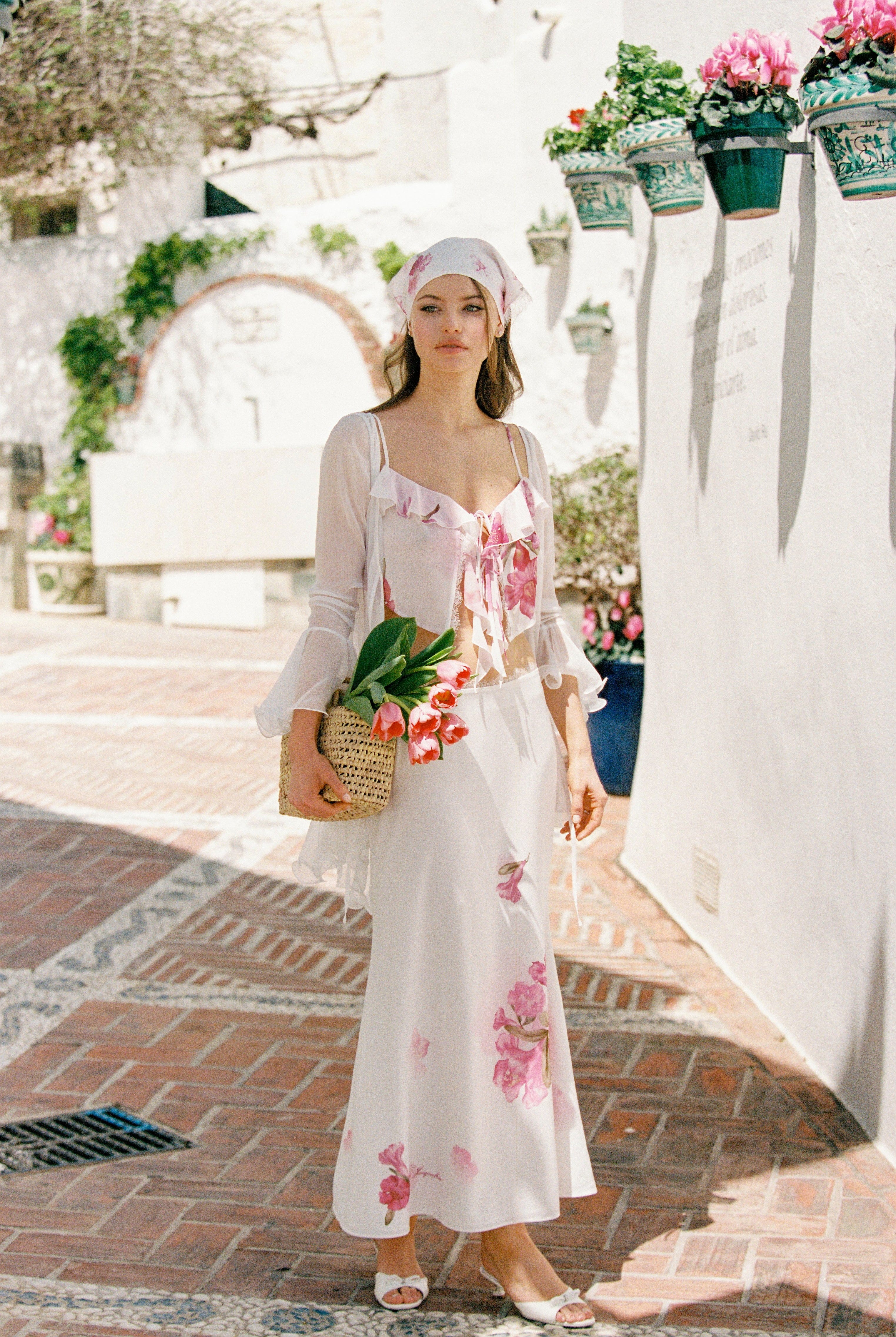 Vivienne Skirt (Pink) made by Nana Jacqueline