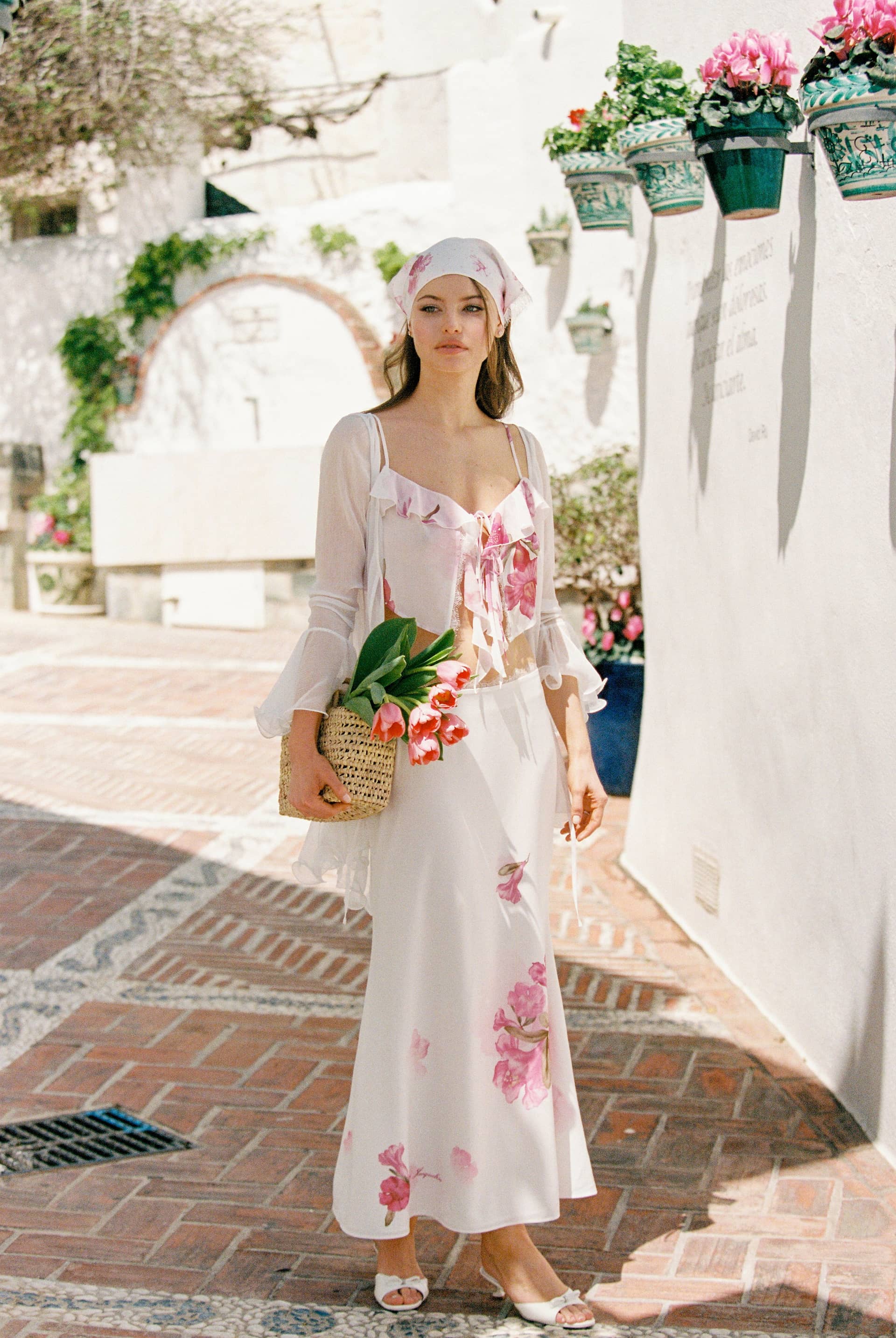 Vivienne Skirt (Pink) made by Nana Jacqueline