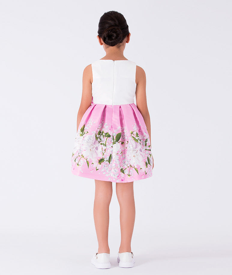 Malibloom Bow Dress made by Mama Luma