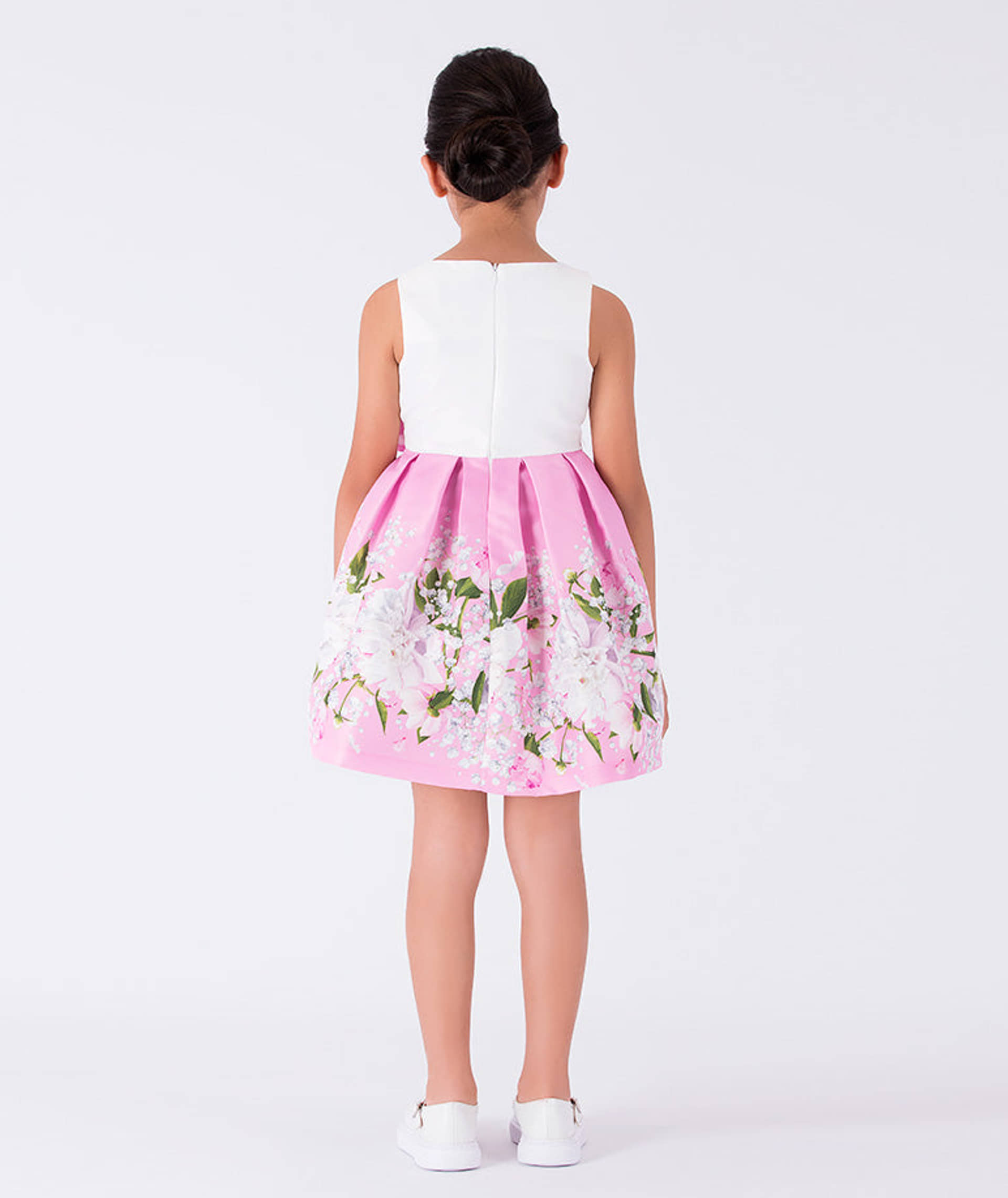 Malibloom Bow Dress made by Mama Luma