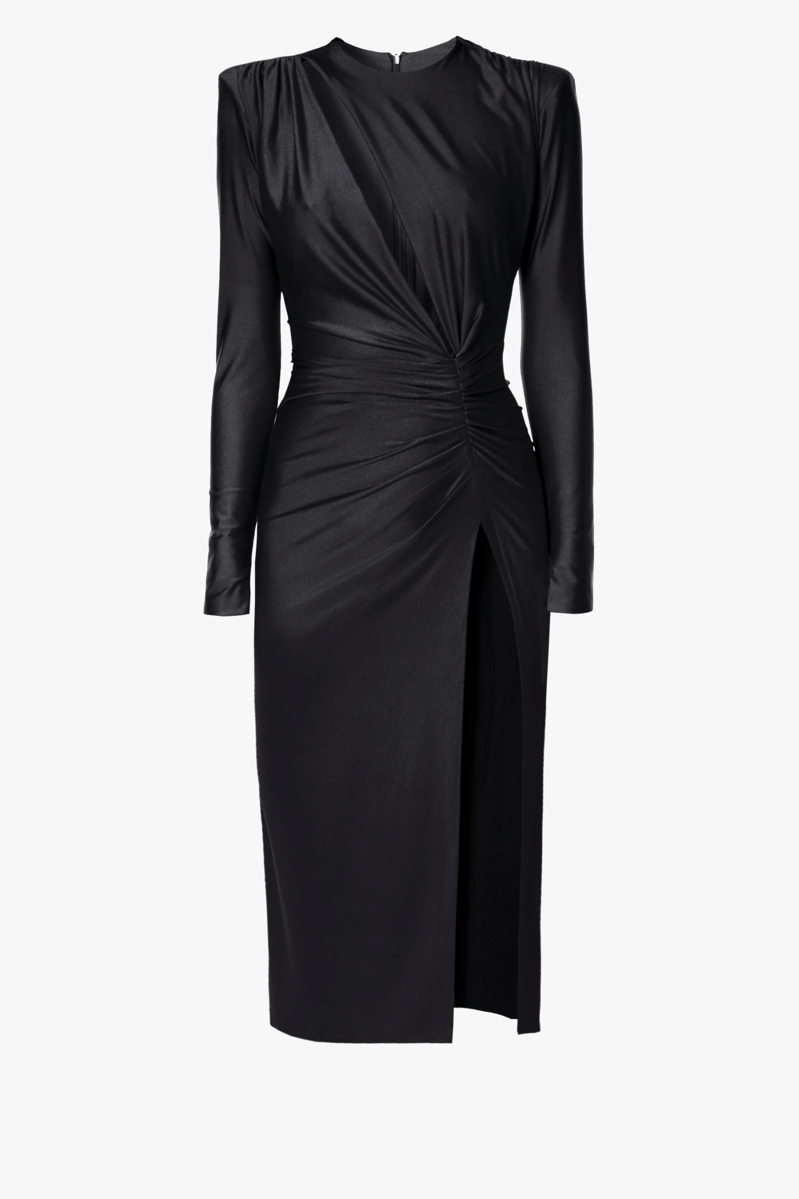 Dress Adriana Midi Power Black made by HALEWSKI