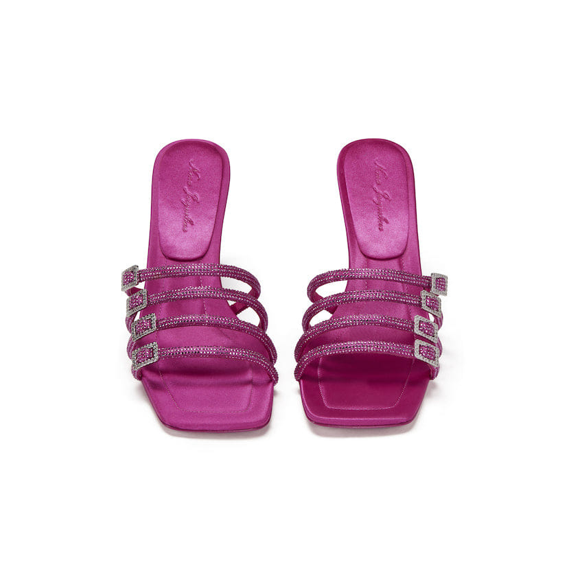Hot Pink Shay Sandals (Final Sale) in Pink made by Nana Jacqueline