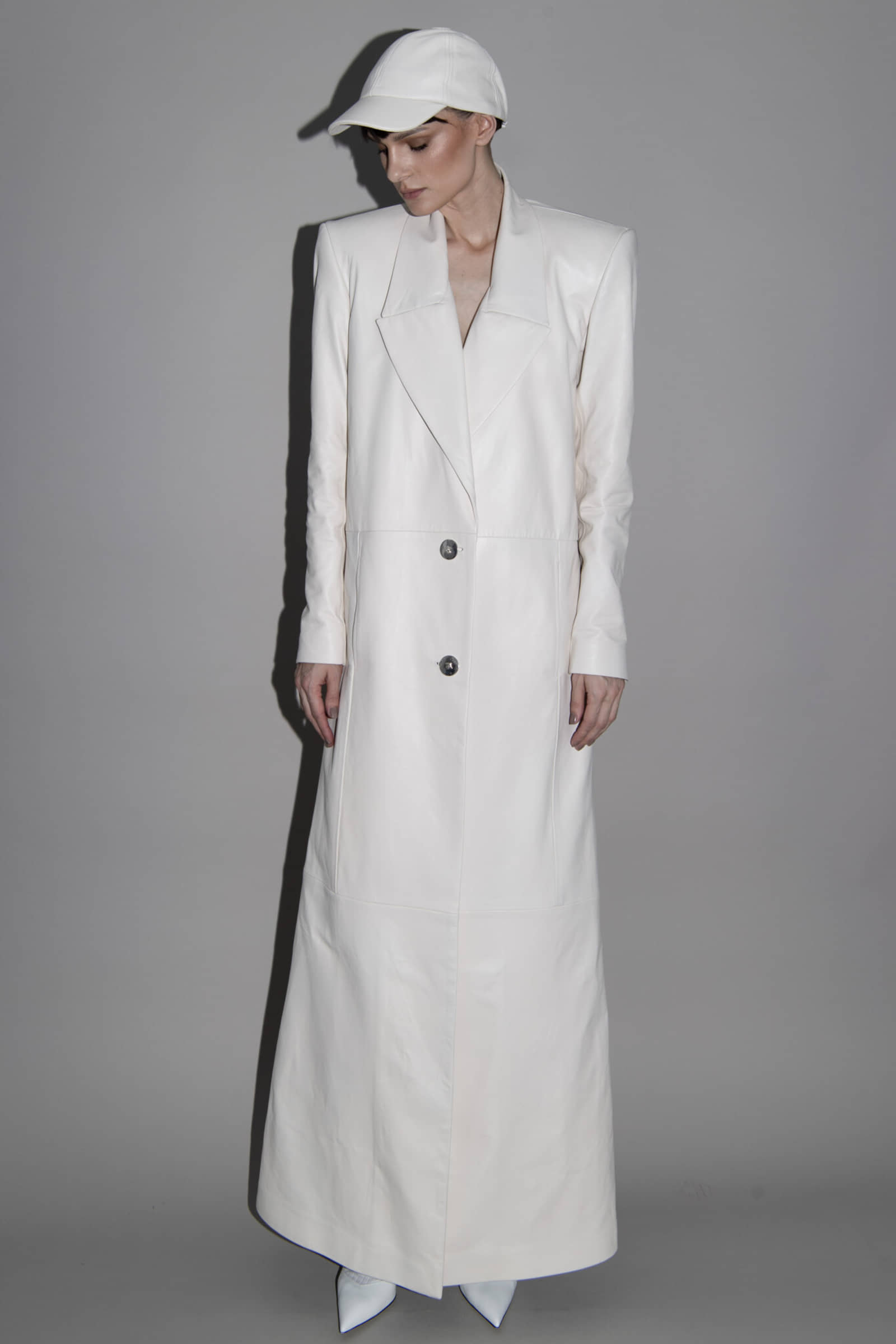 lambskin MAXI COAT made by Vestiaire d'un Oiseau Libre