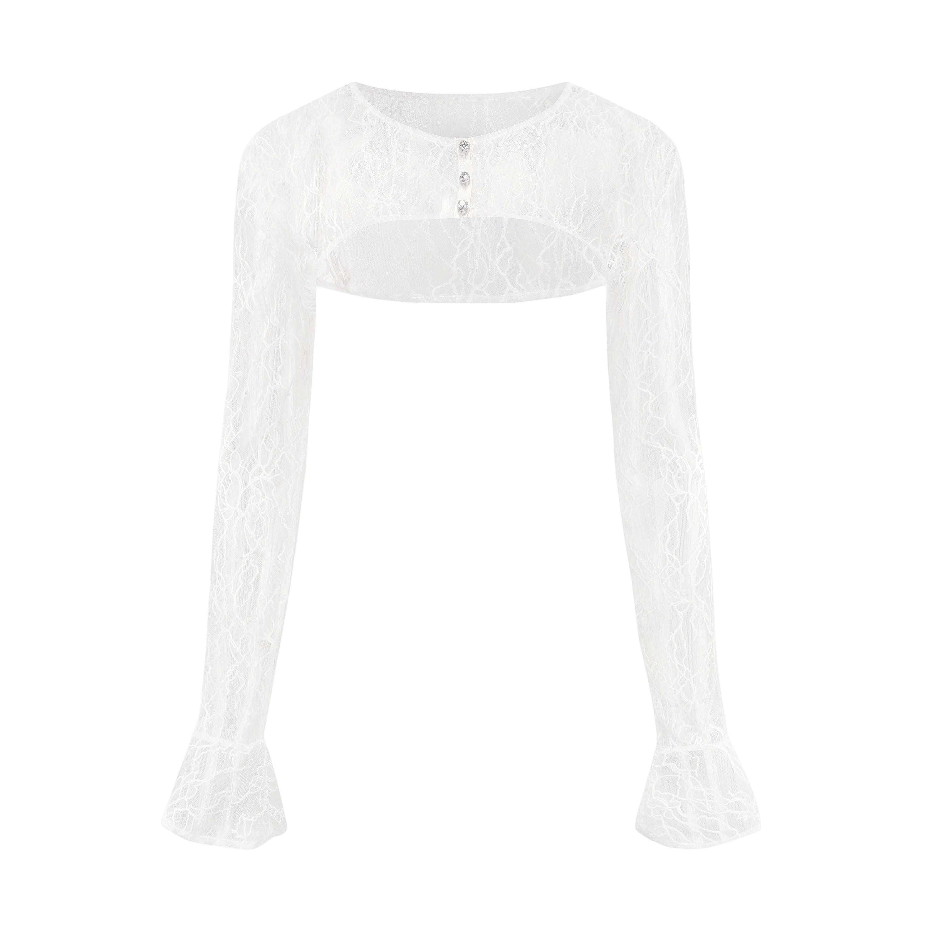 nana3 Nana Jacqueline | Jilly Cover (White) | Women's White Cropped