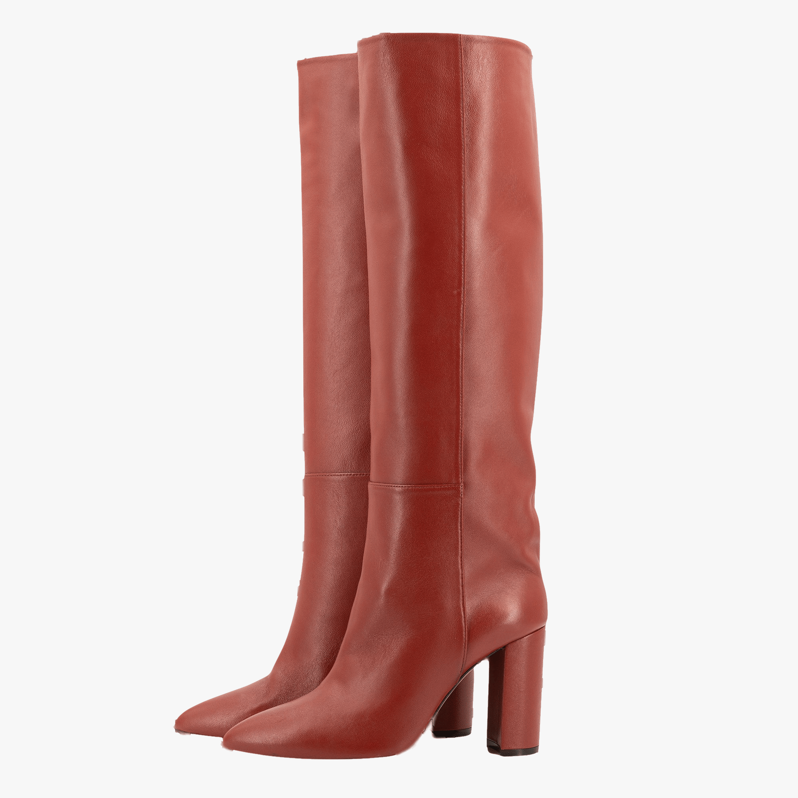 CHESTNUT TALL BOOTS made by Toral