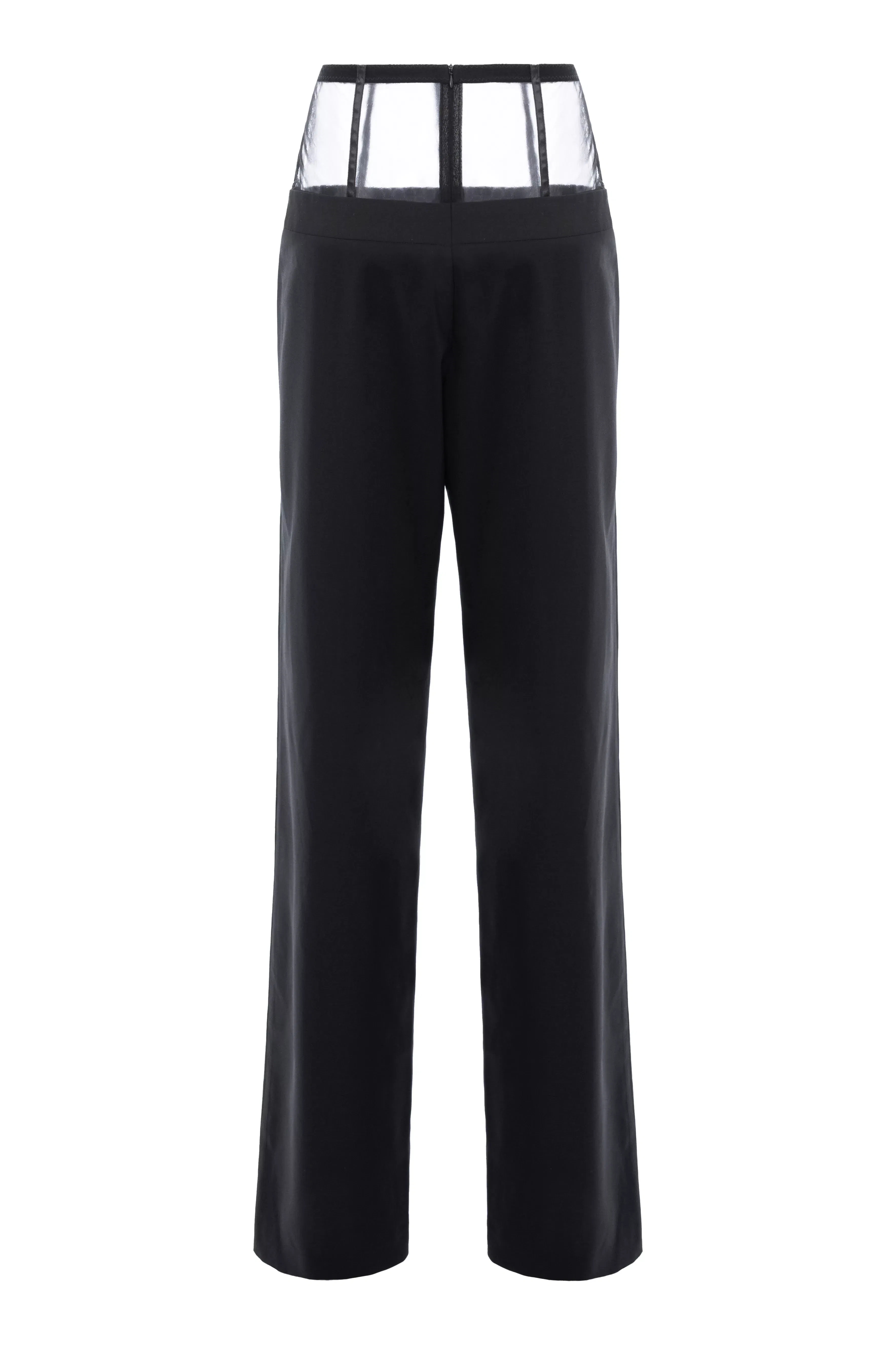 Tulle and Wool Pants made by Aureliana