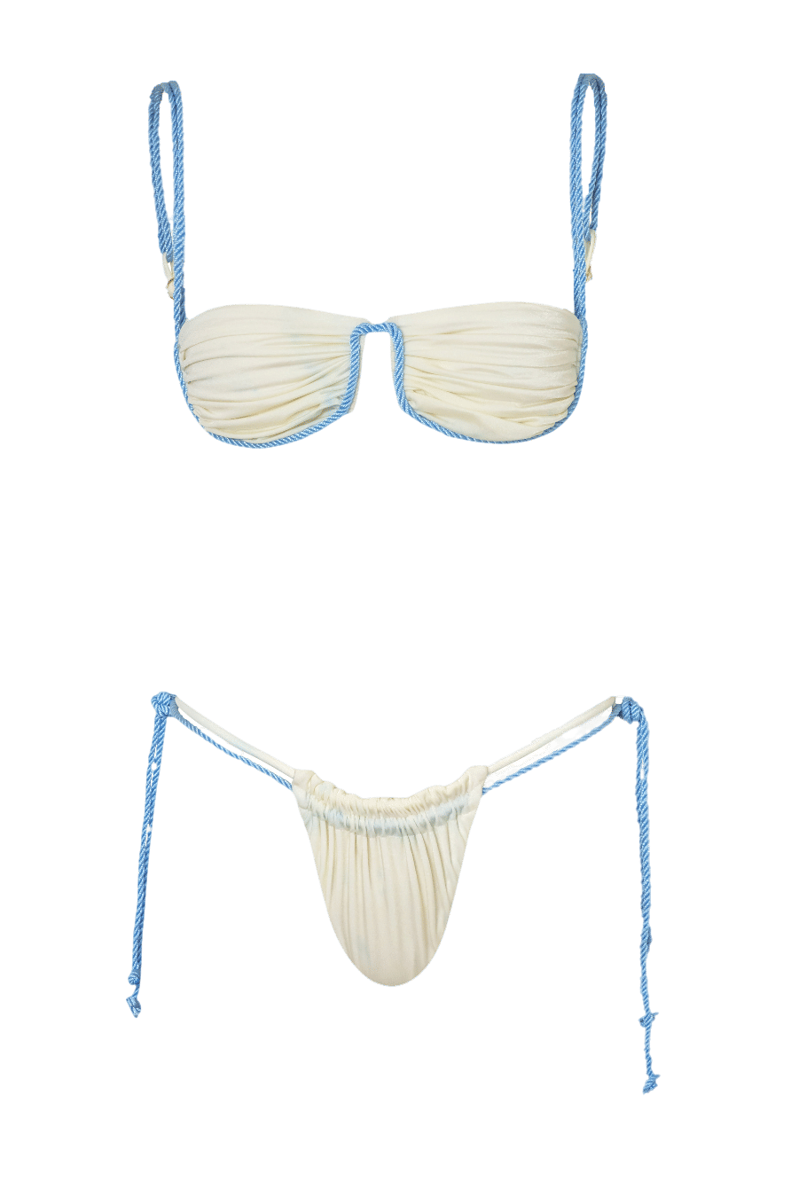 Lula Bottom in White made by BAOBAB