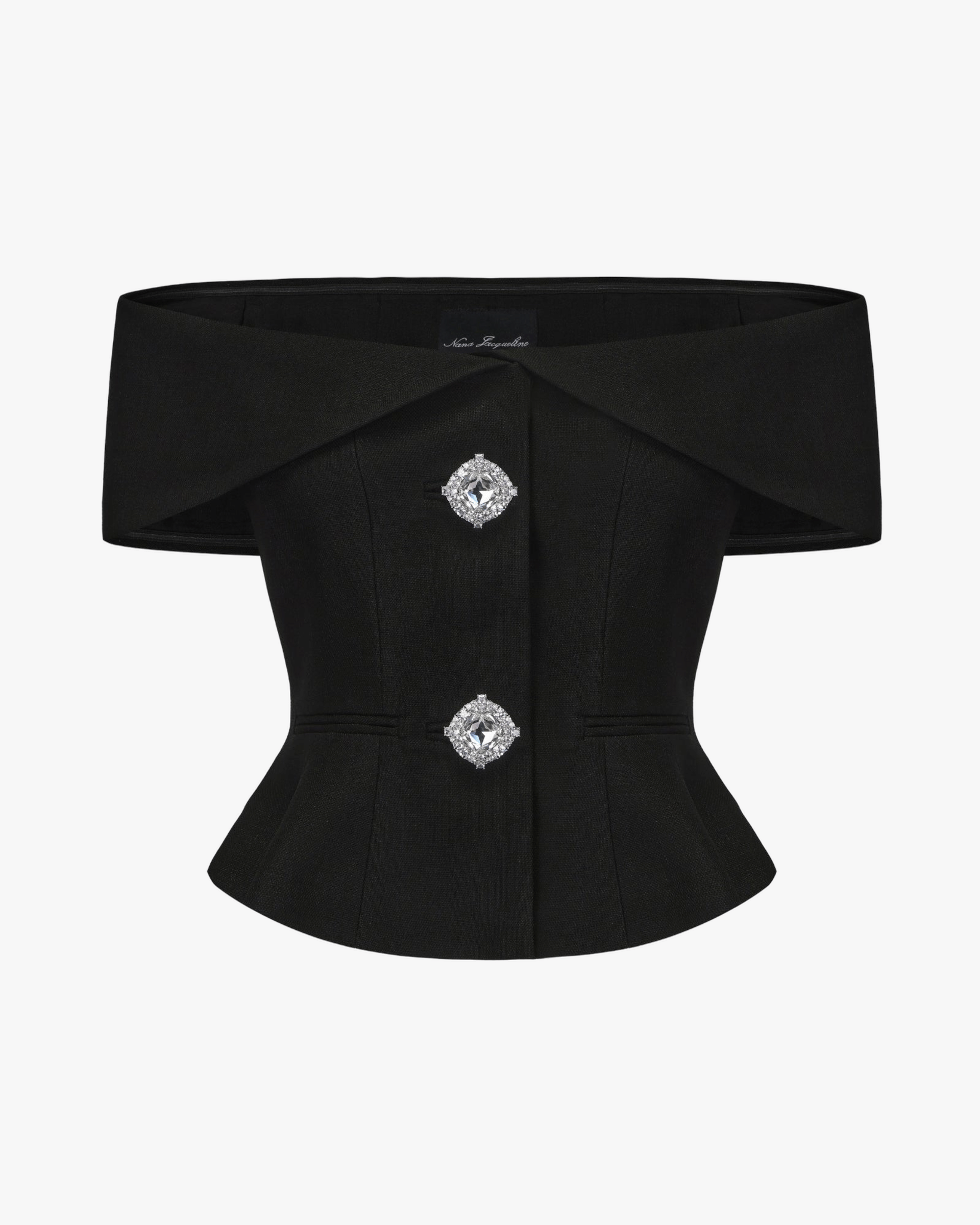 Blakely Top (Black) made by Nana Jacqueline