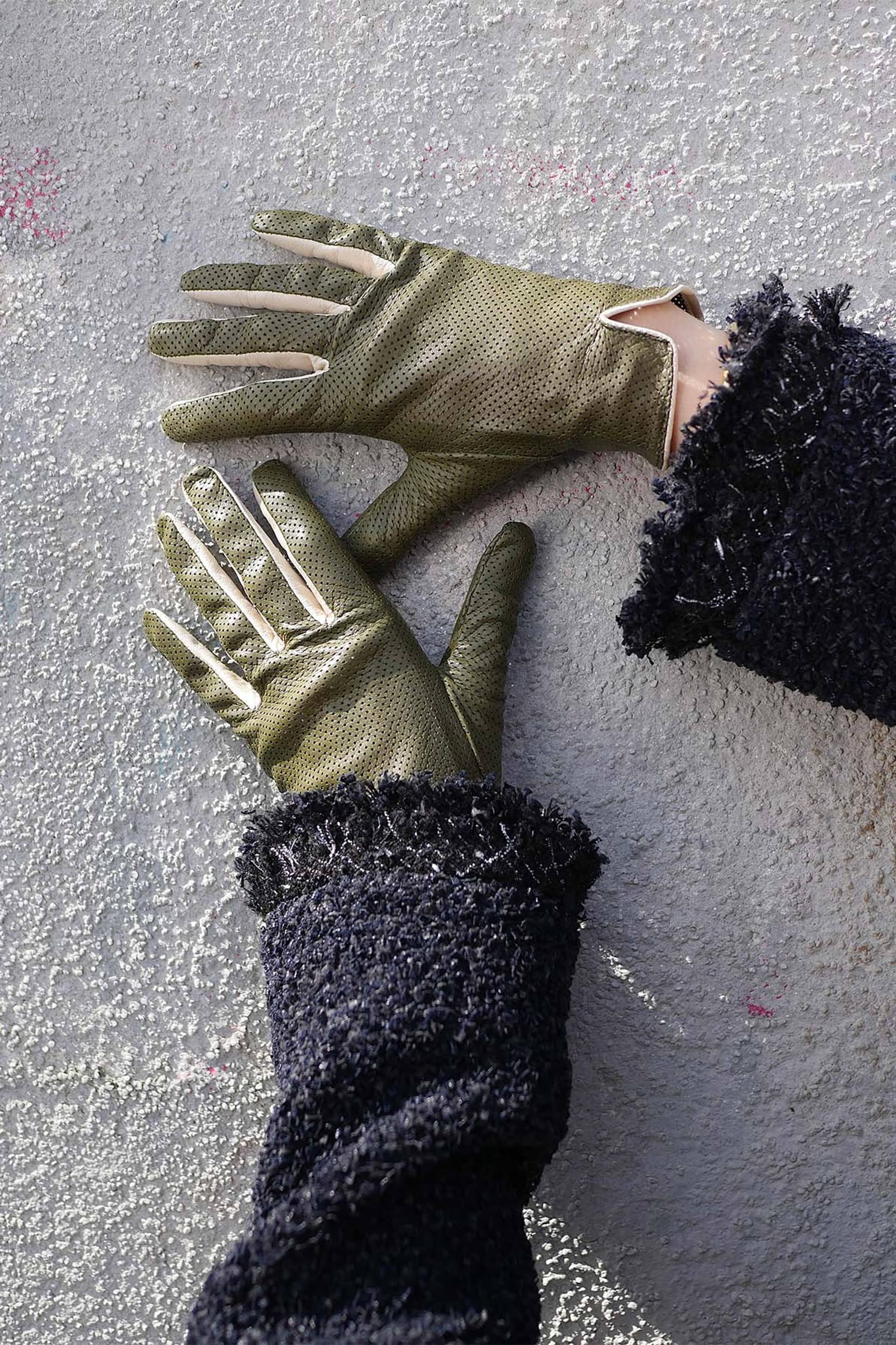 Statement Perforated Verde made by Handsome Stockholm