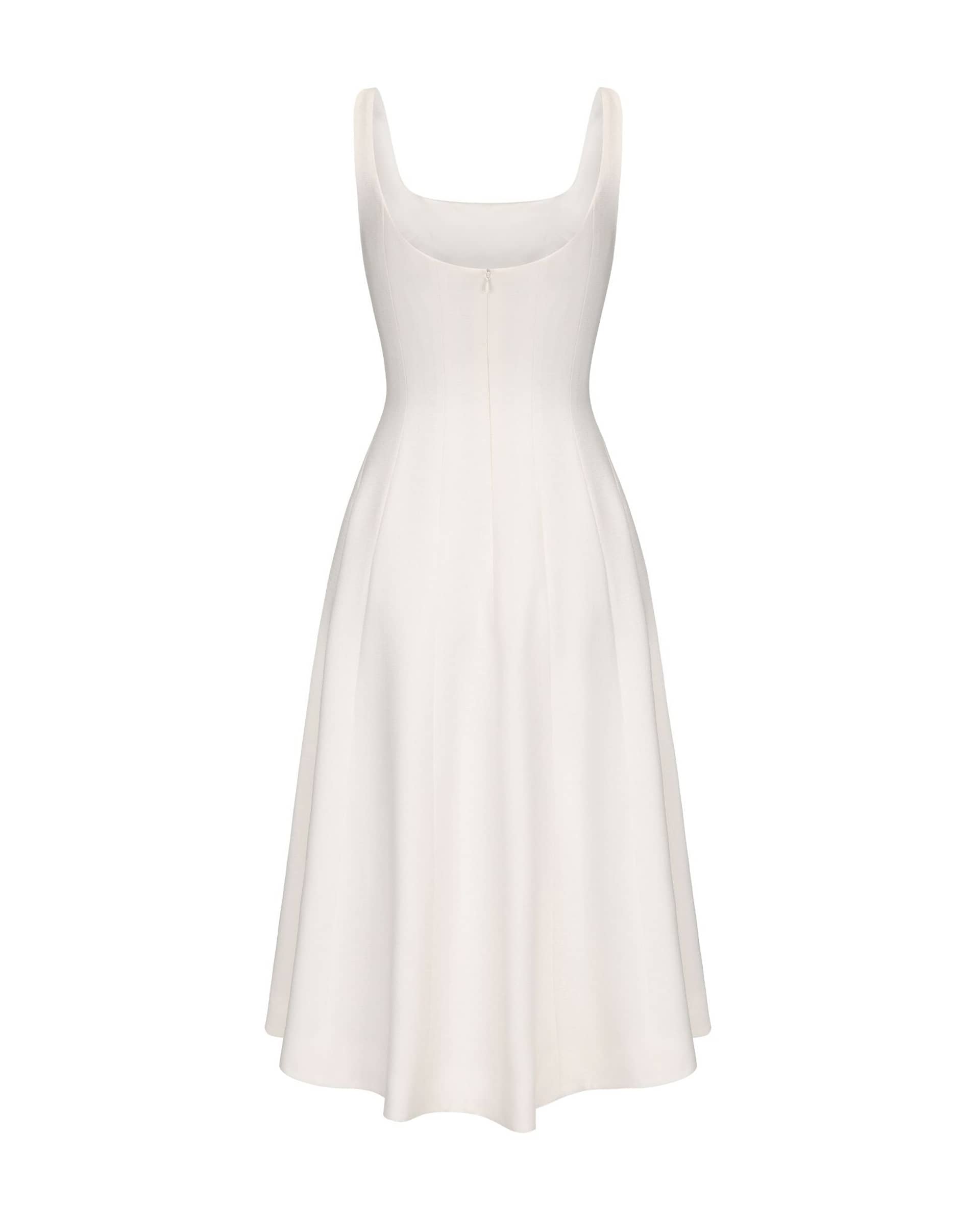 Josephine Dress (White) made by Nana Jacqueline