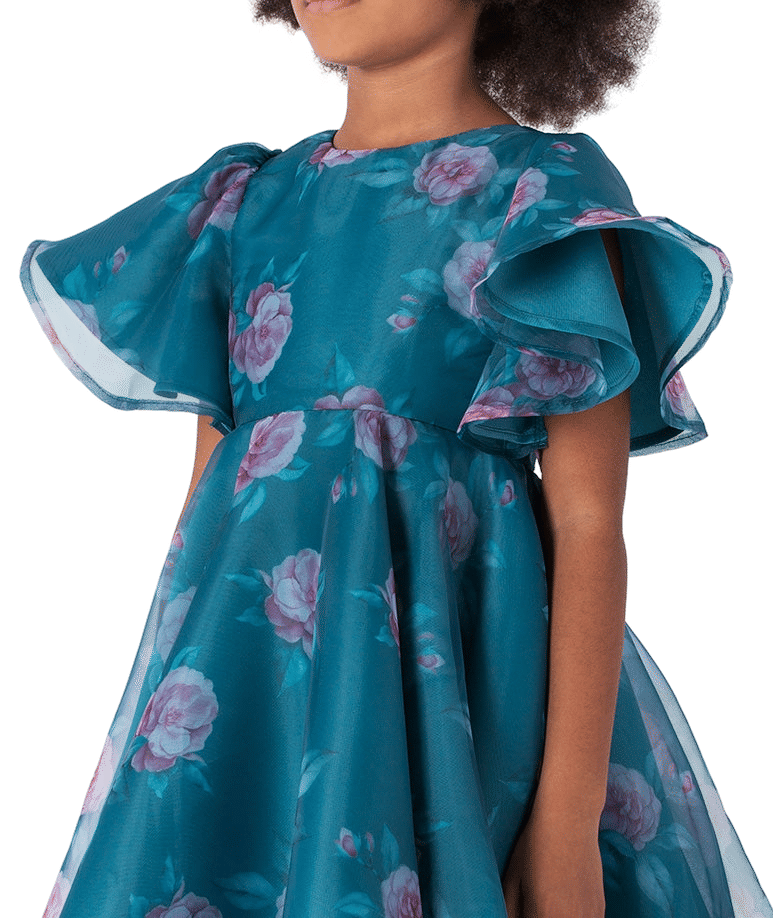 Enchanting Organza Girls Dress made by Mama Luma