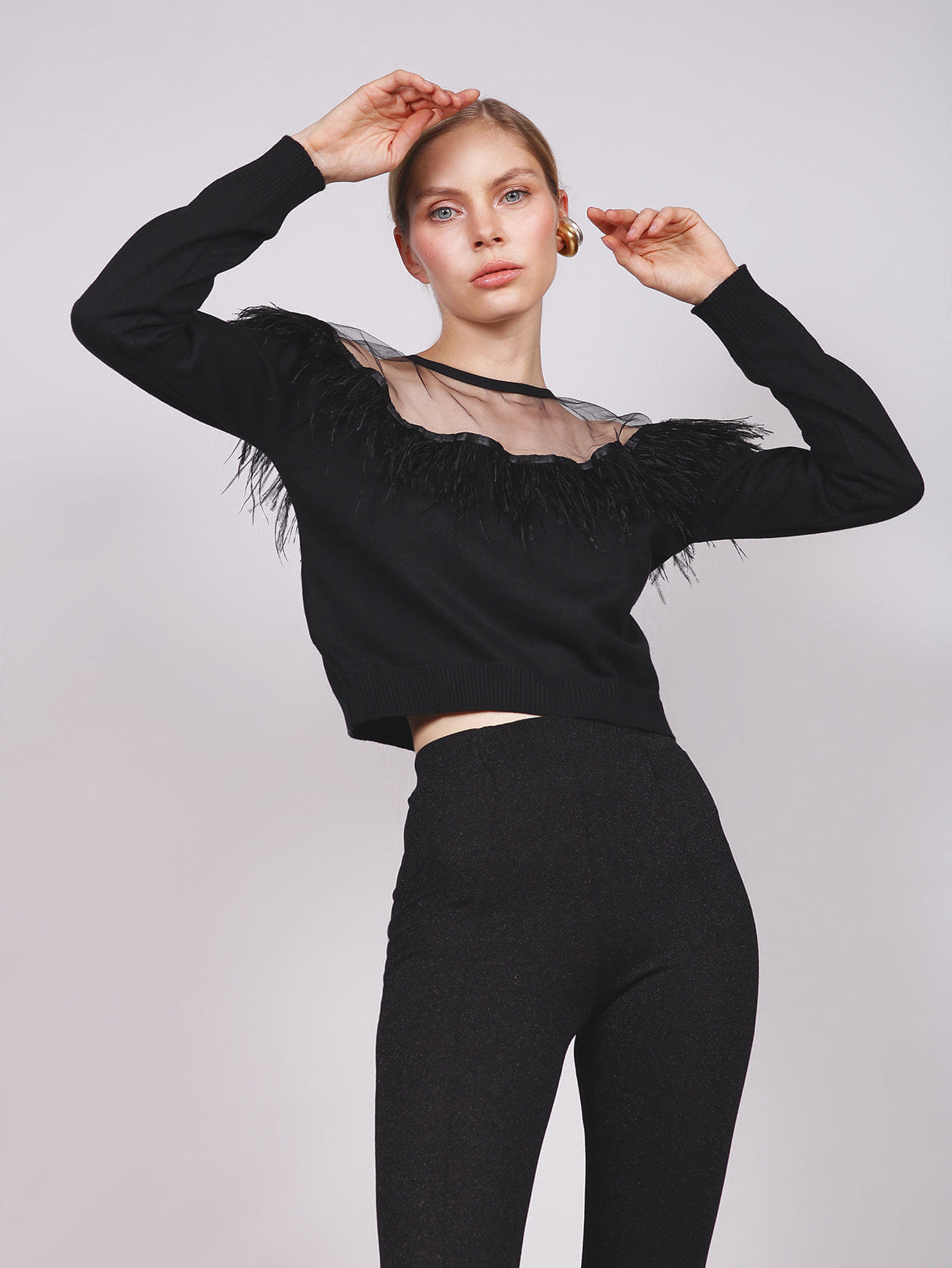 Siska Sweater Negro made by Lediel