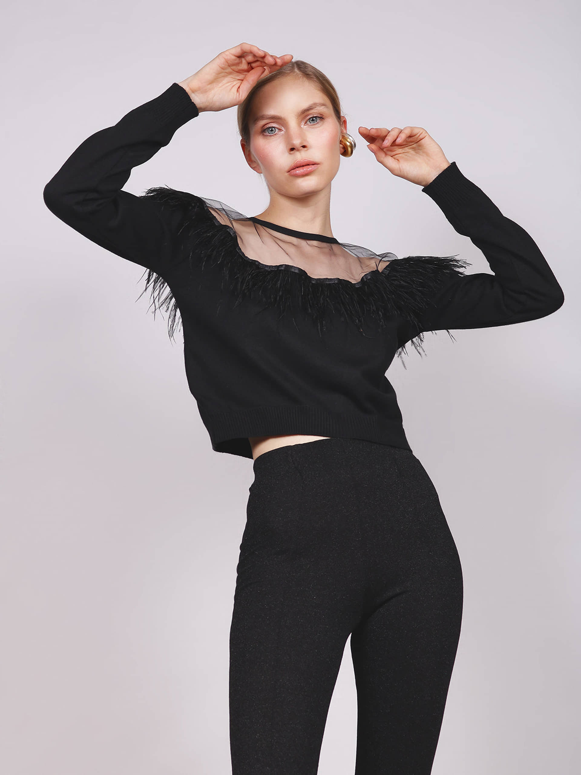 Siska Sweater Negro made by Lediel