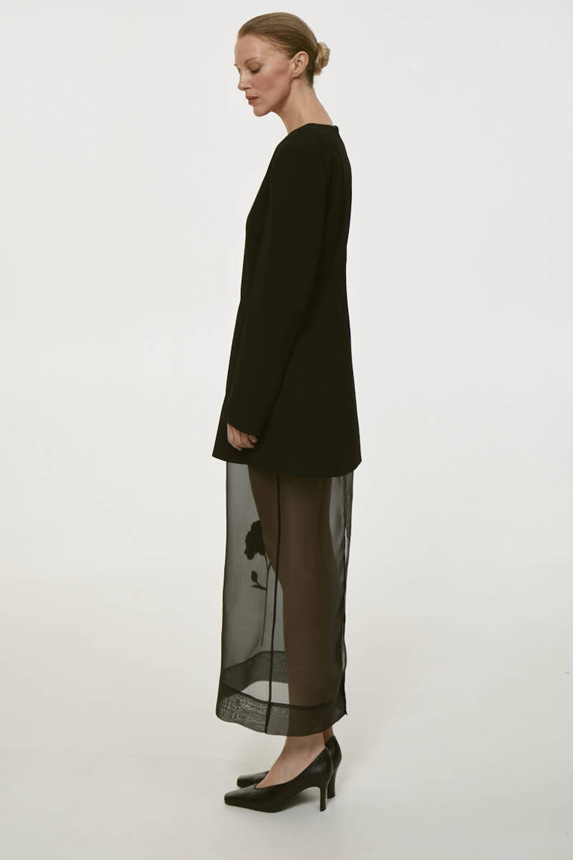 BLACK DRESS “BLUEBOTTLE” made by DELEGAN Clothes