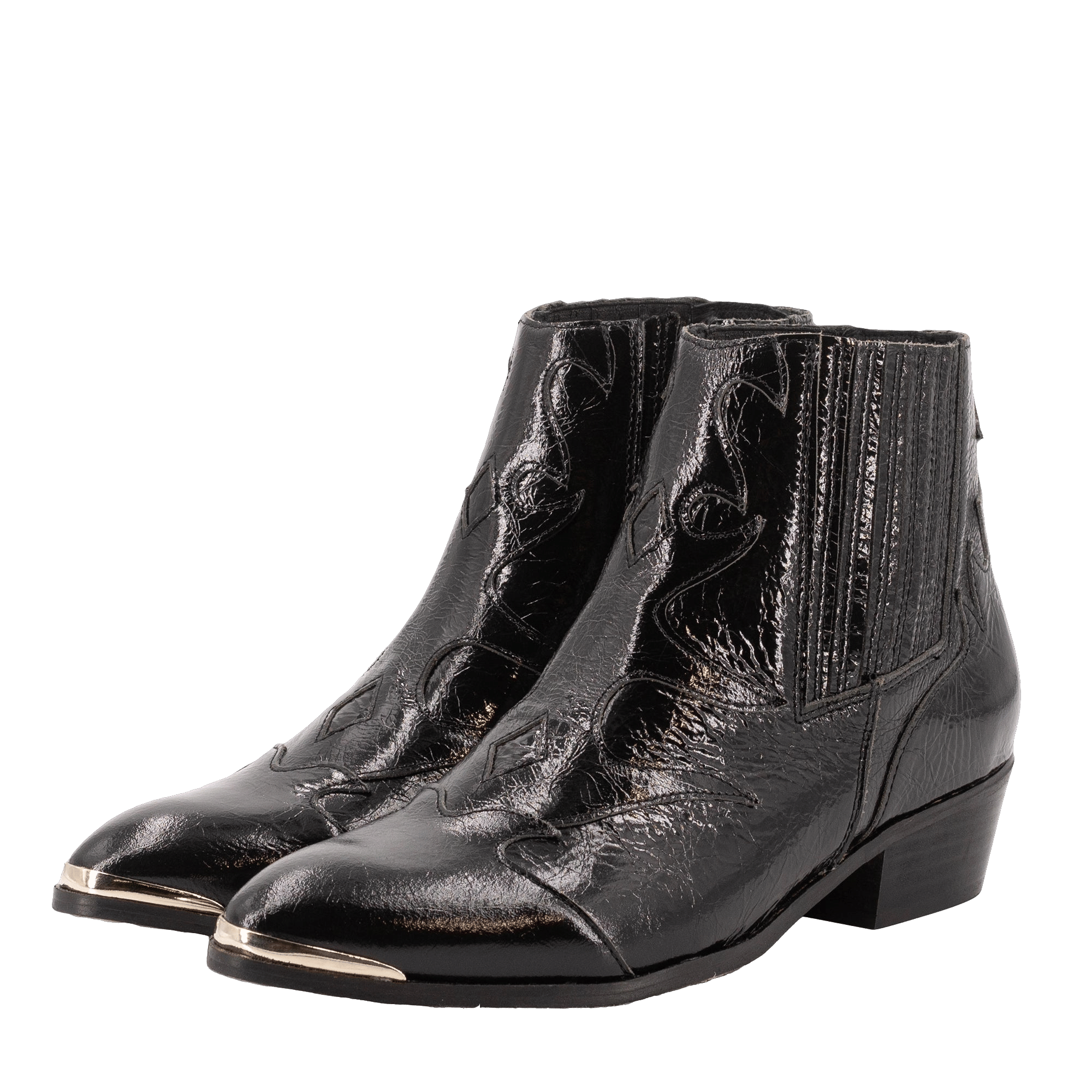 SONIA WESTERN ANKLE BOOTS made by Toral