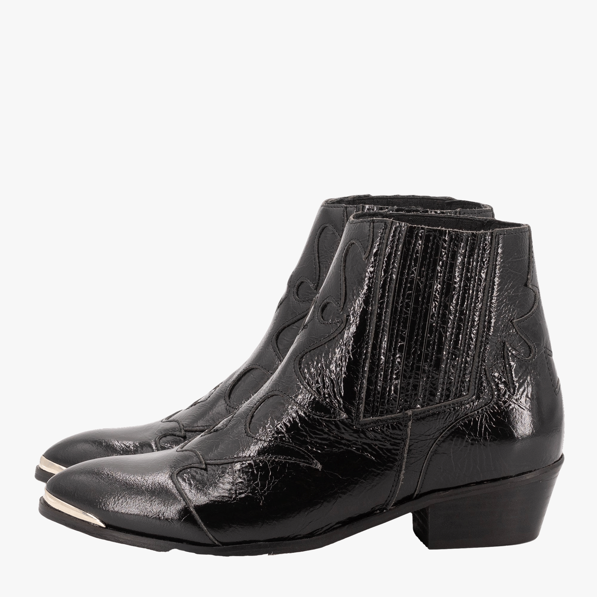 SONIA WESTERN ANKLE BOOTS made by Toral