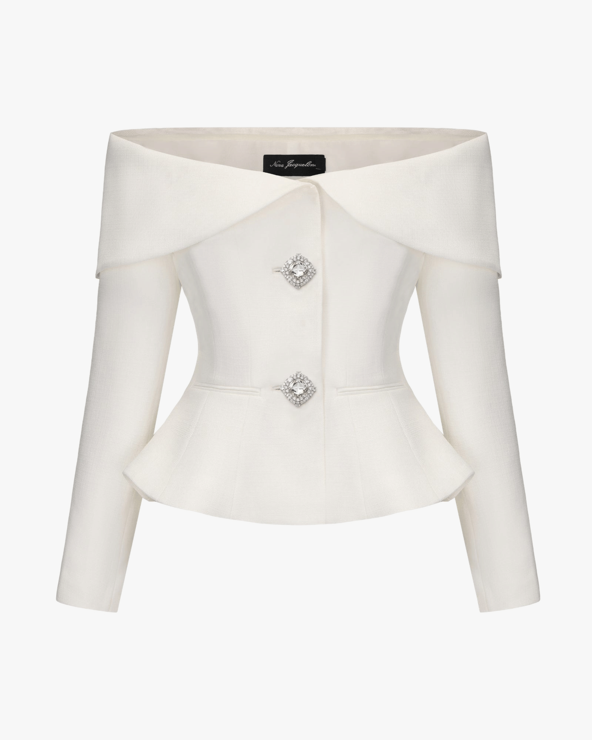 Blaire Top (White) made by Nana Jacqueline