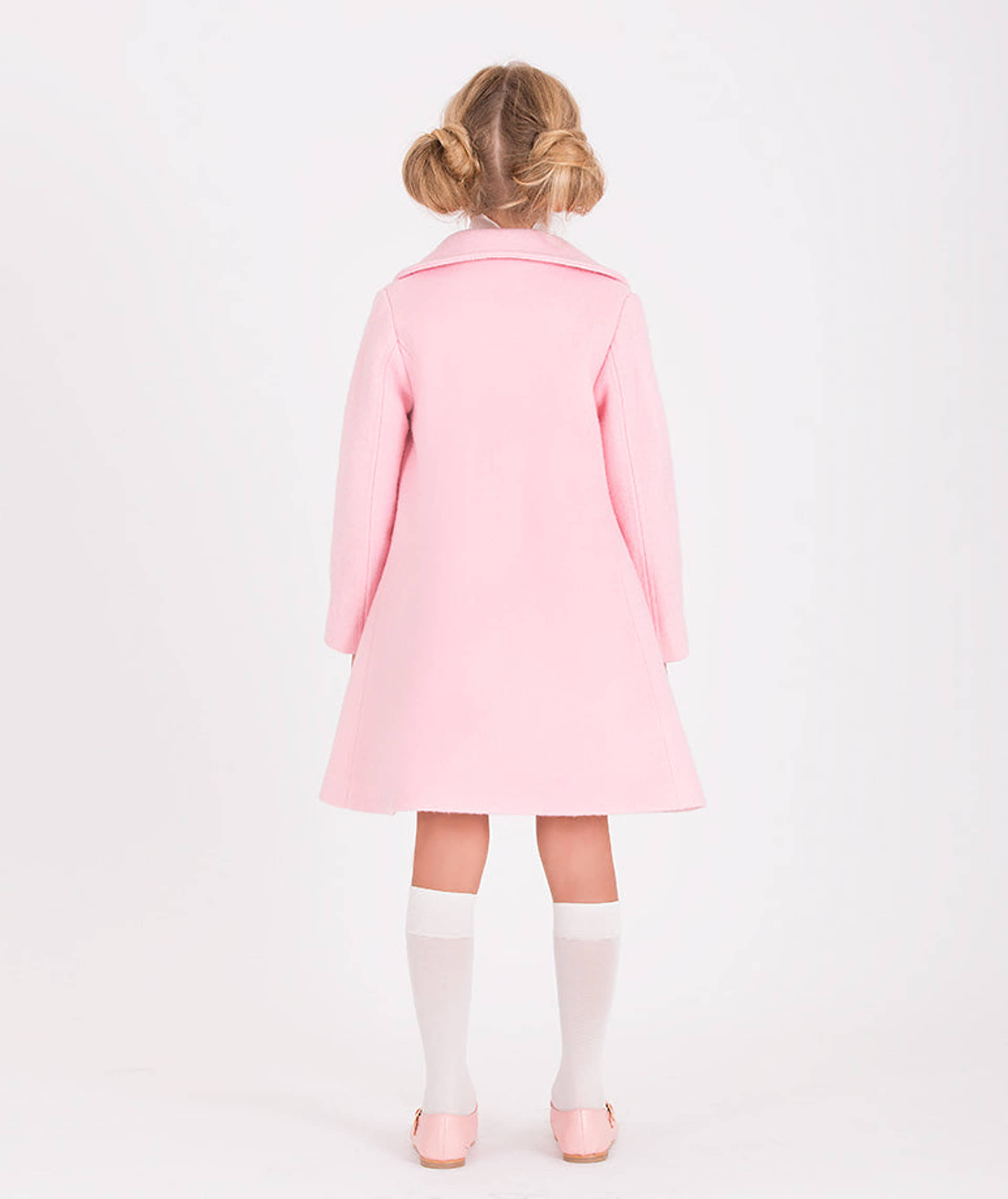 Pink Peony Coat made by Mama Luma
