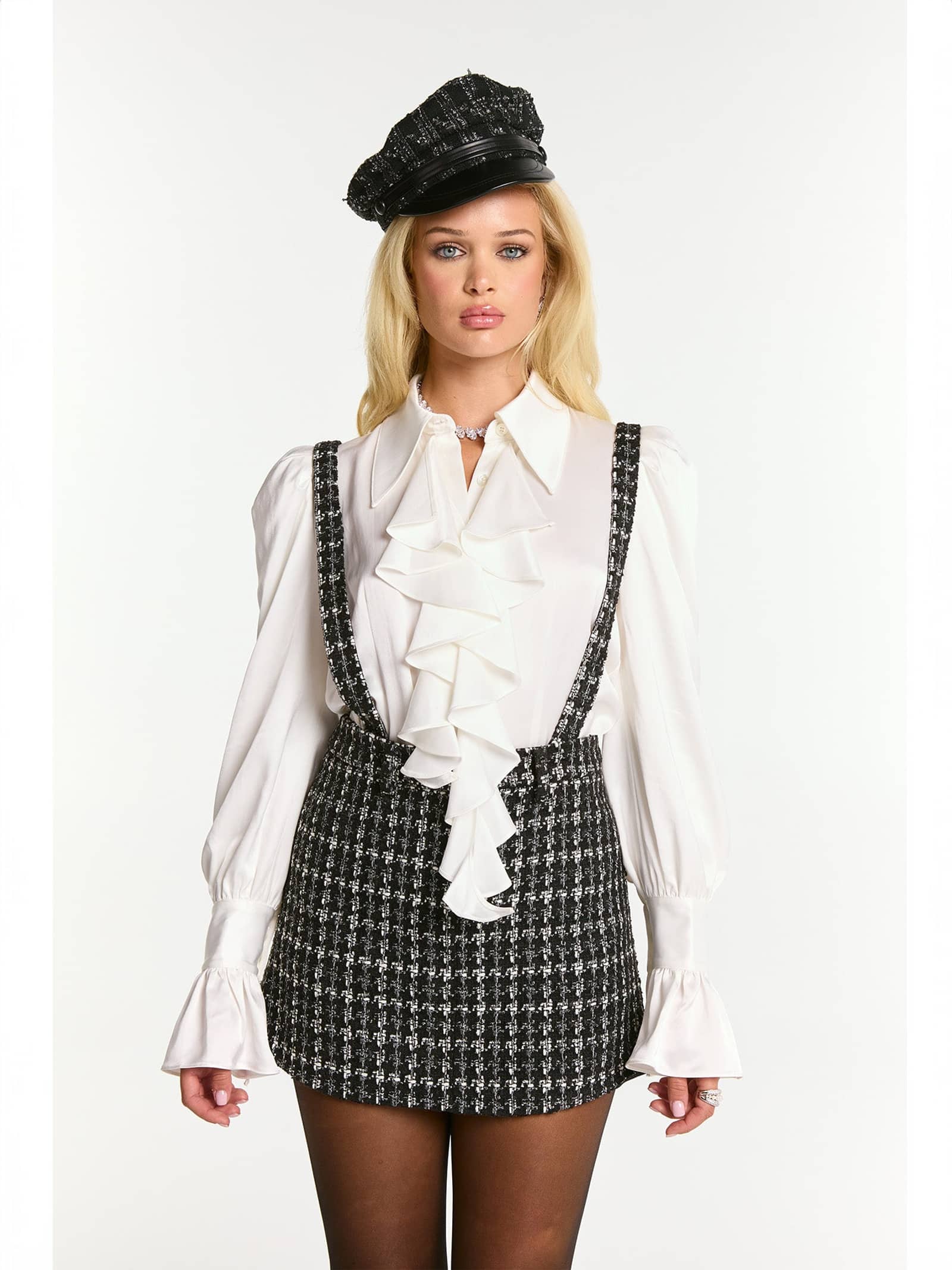 Elsa Top (White) made by Nana Jacqueline