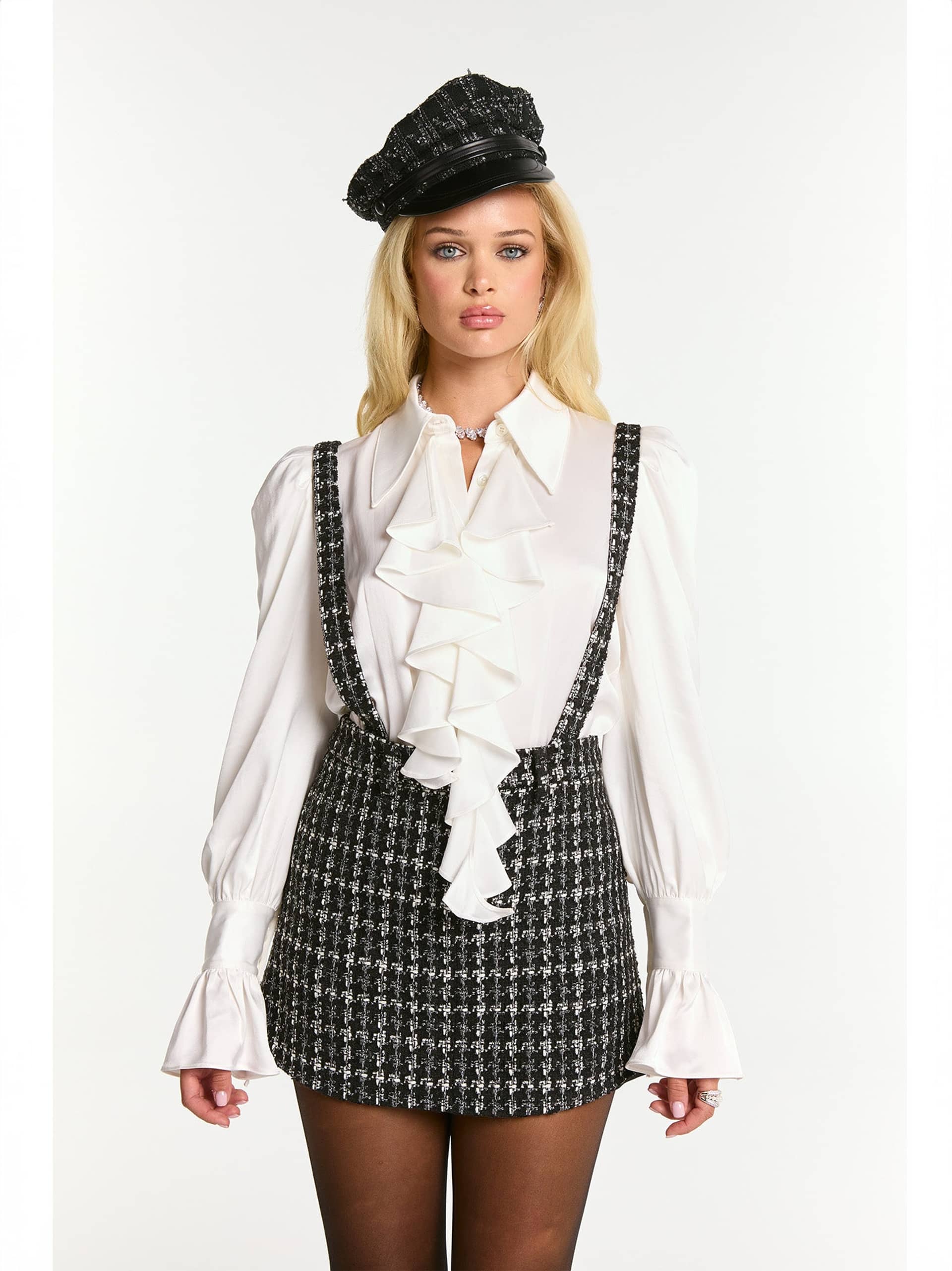 Elsa Top (White) made by Nana Jacqueline