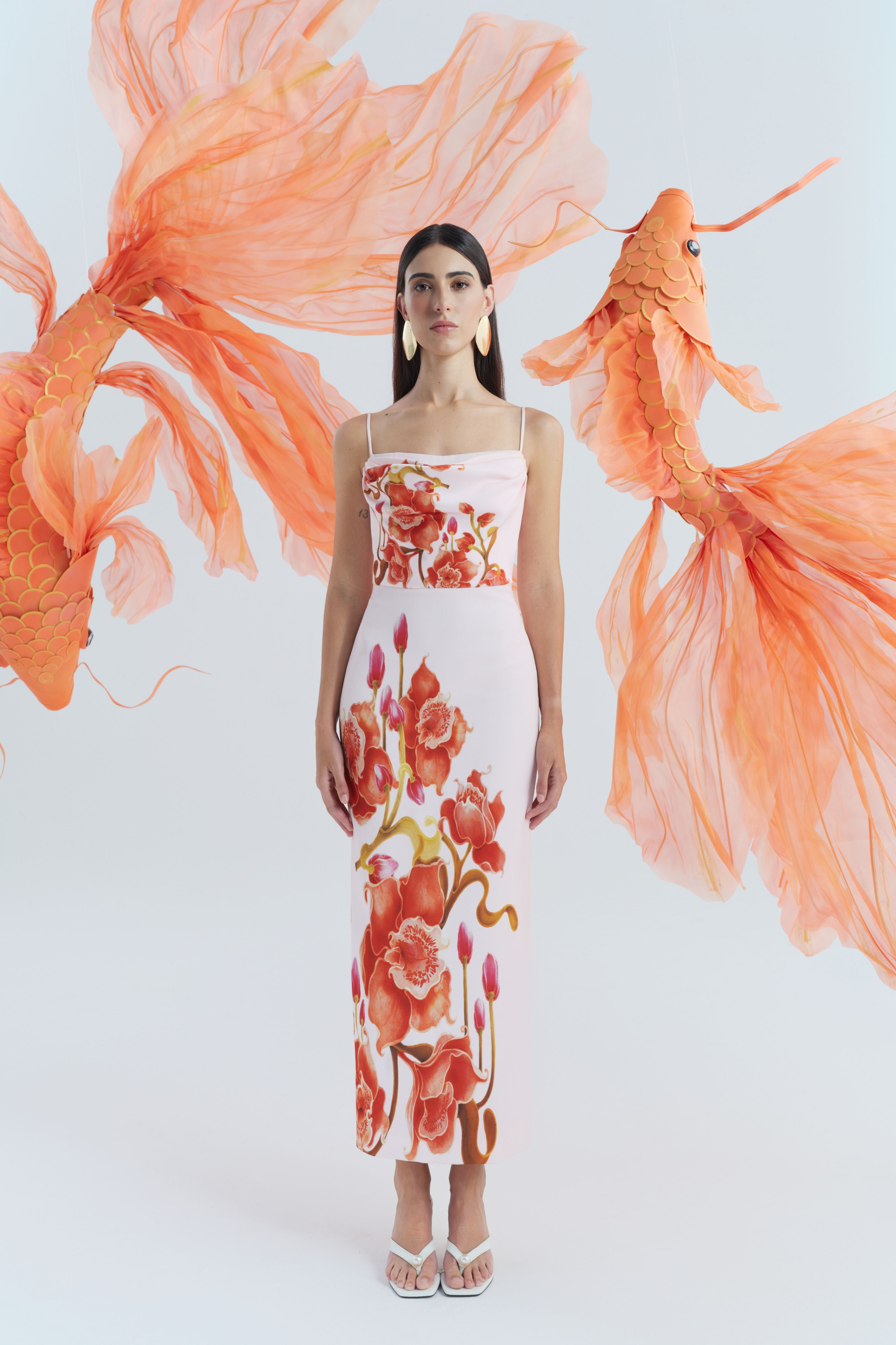 Enchanted Mangrove Gown made by JUSTIN TONG