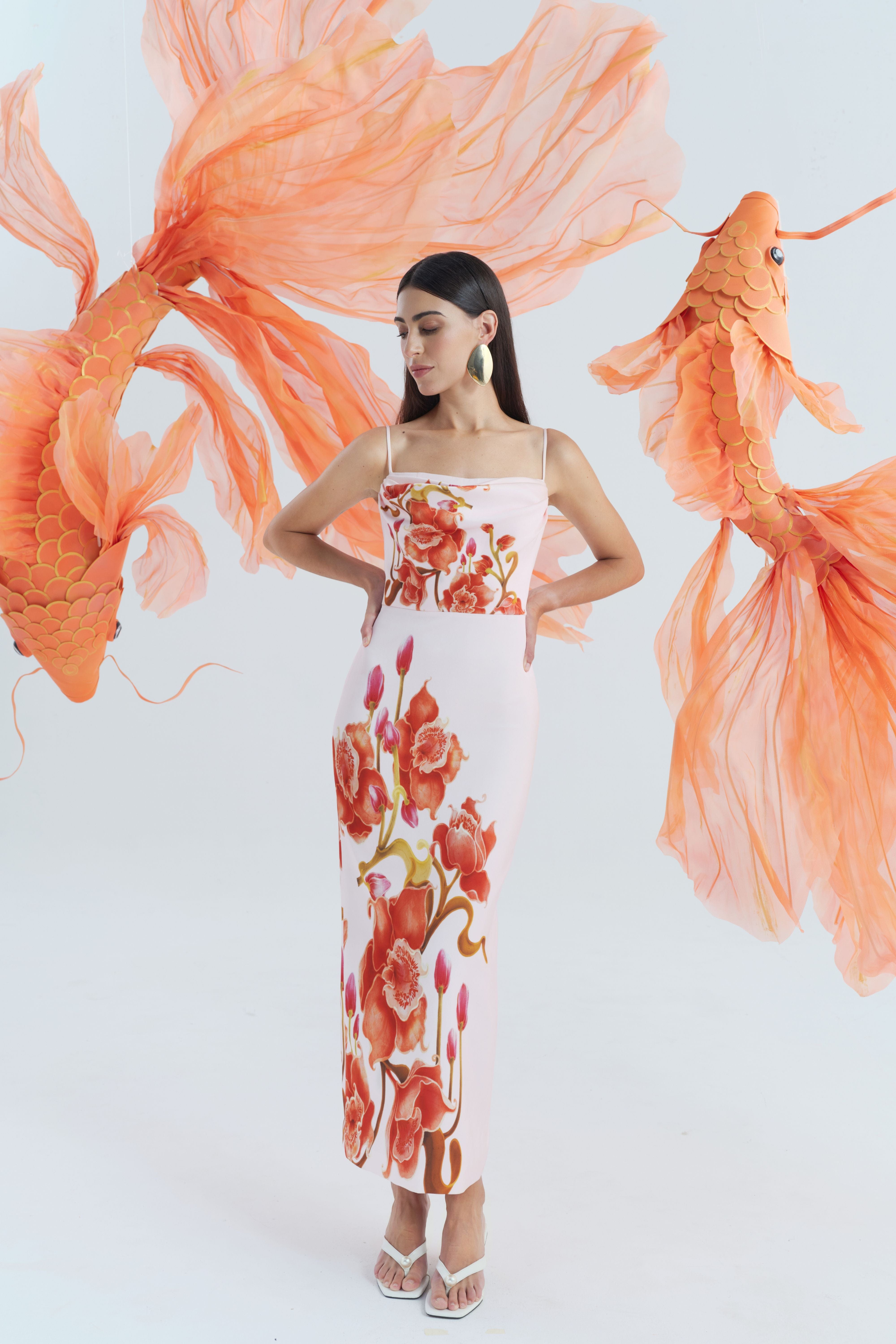Enchanted Mangrove Gown made by JUSTIN TONG