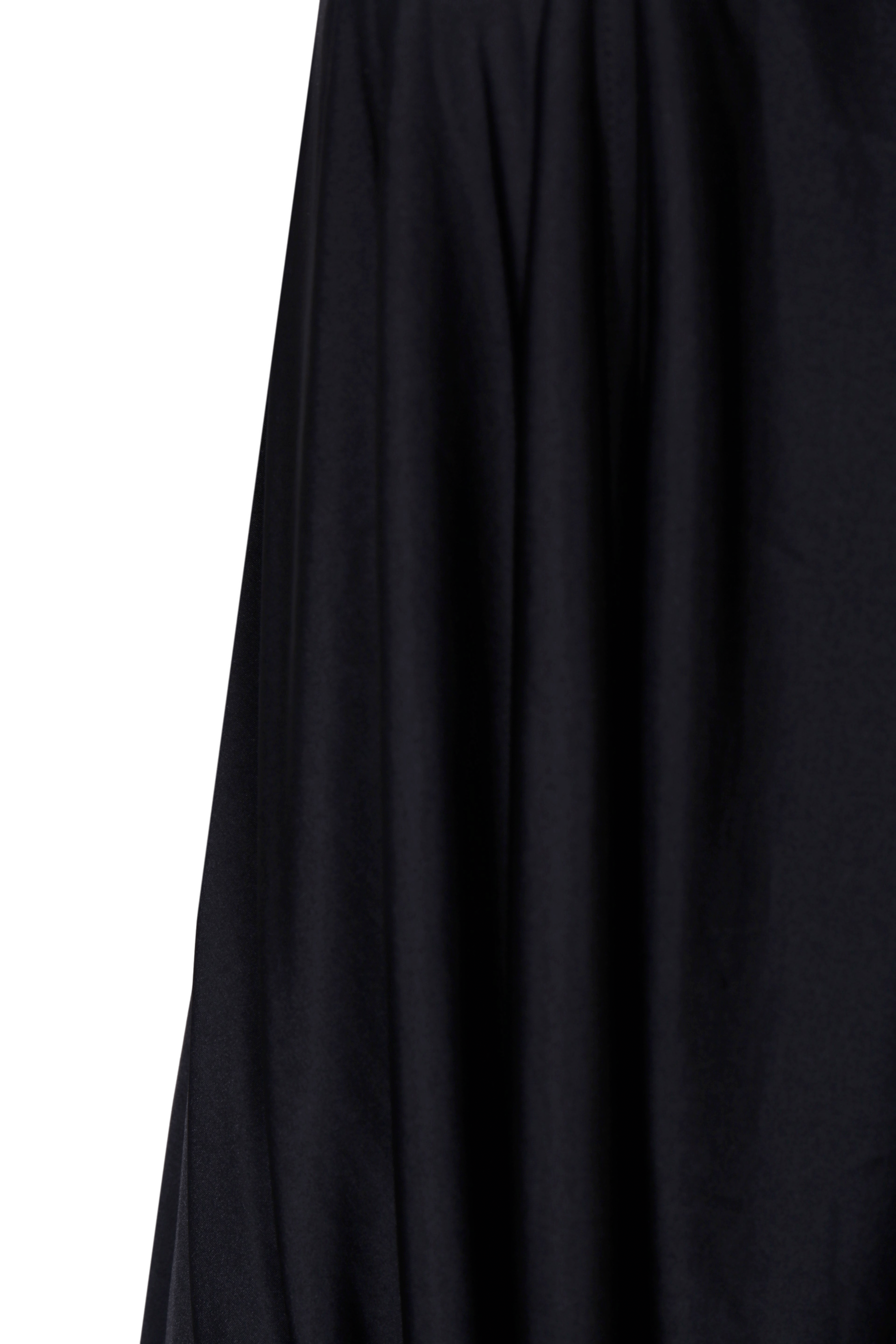 BLACK STRETCH JERSEY DRAPED TUBE DRESS made by YIBRI