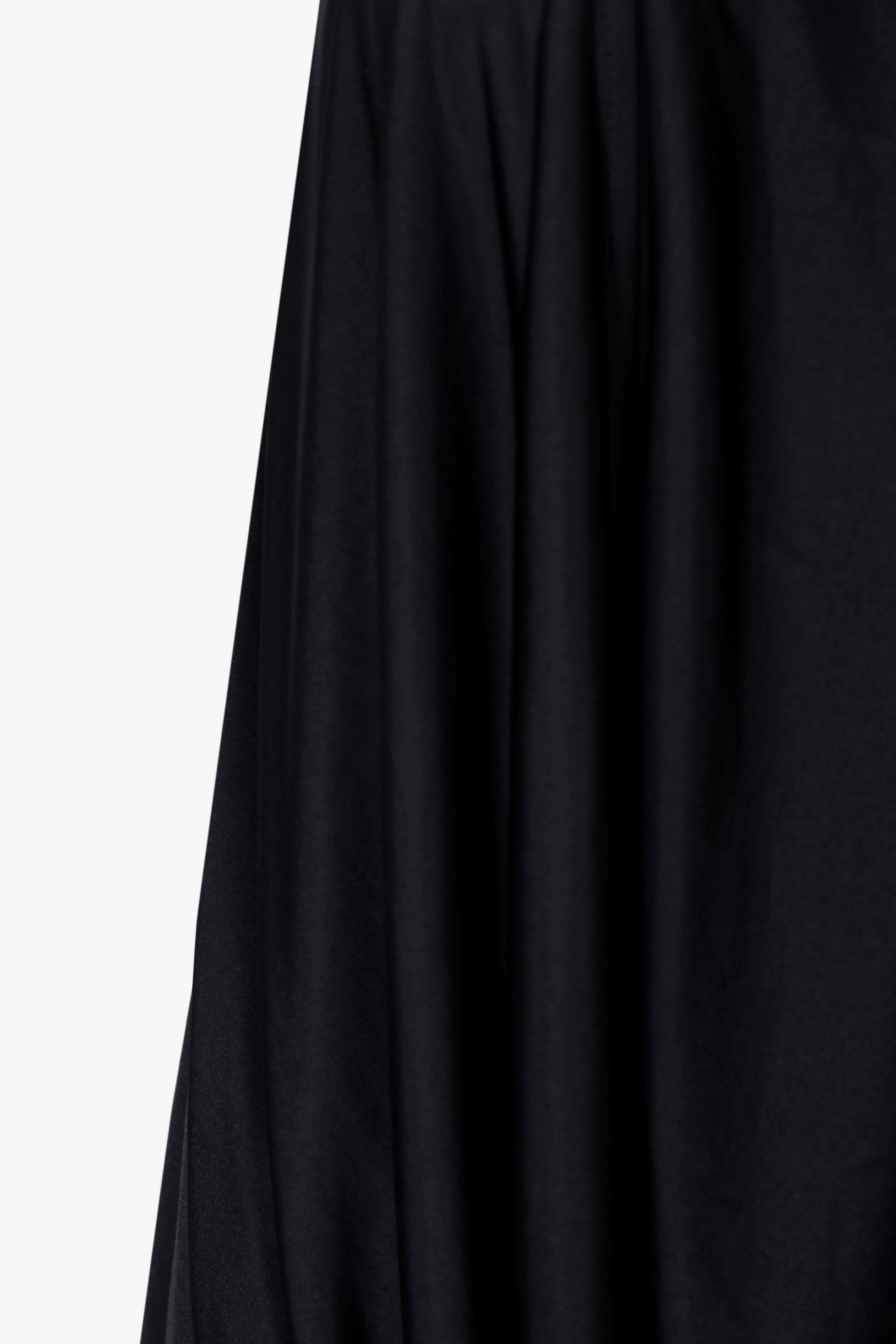 BLACK STRETCH JERSEY DRAPED TUBE DRESS made by YIBRI