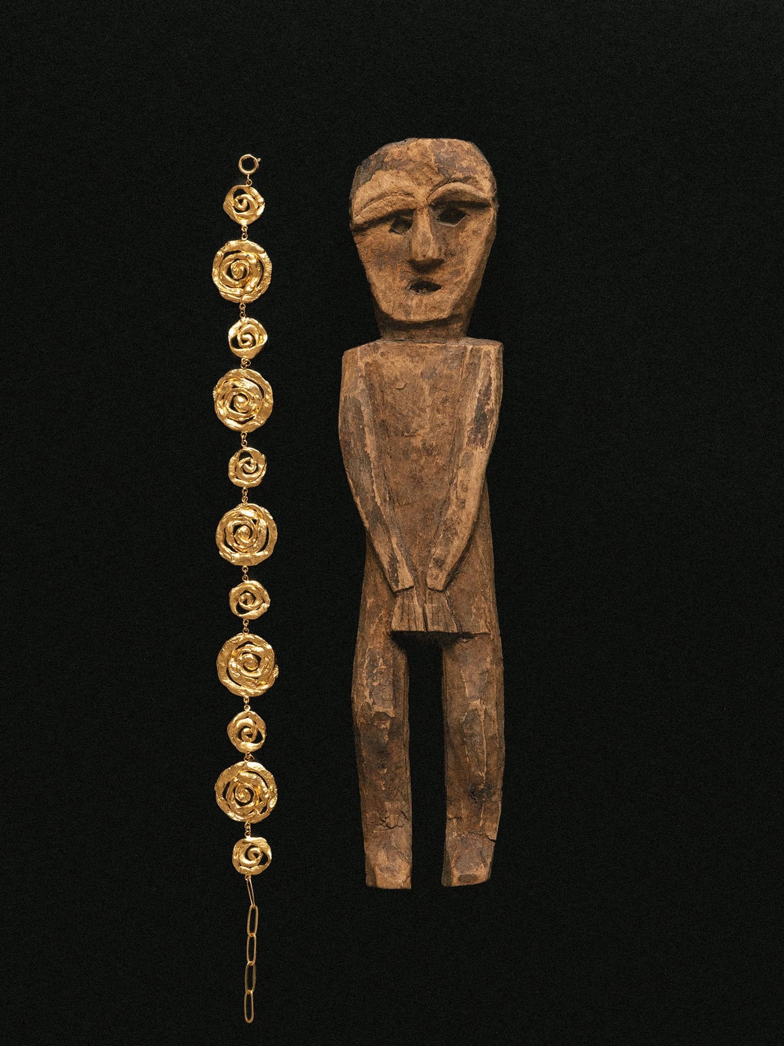 Origin Choker Gold made by Eva Remenyi