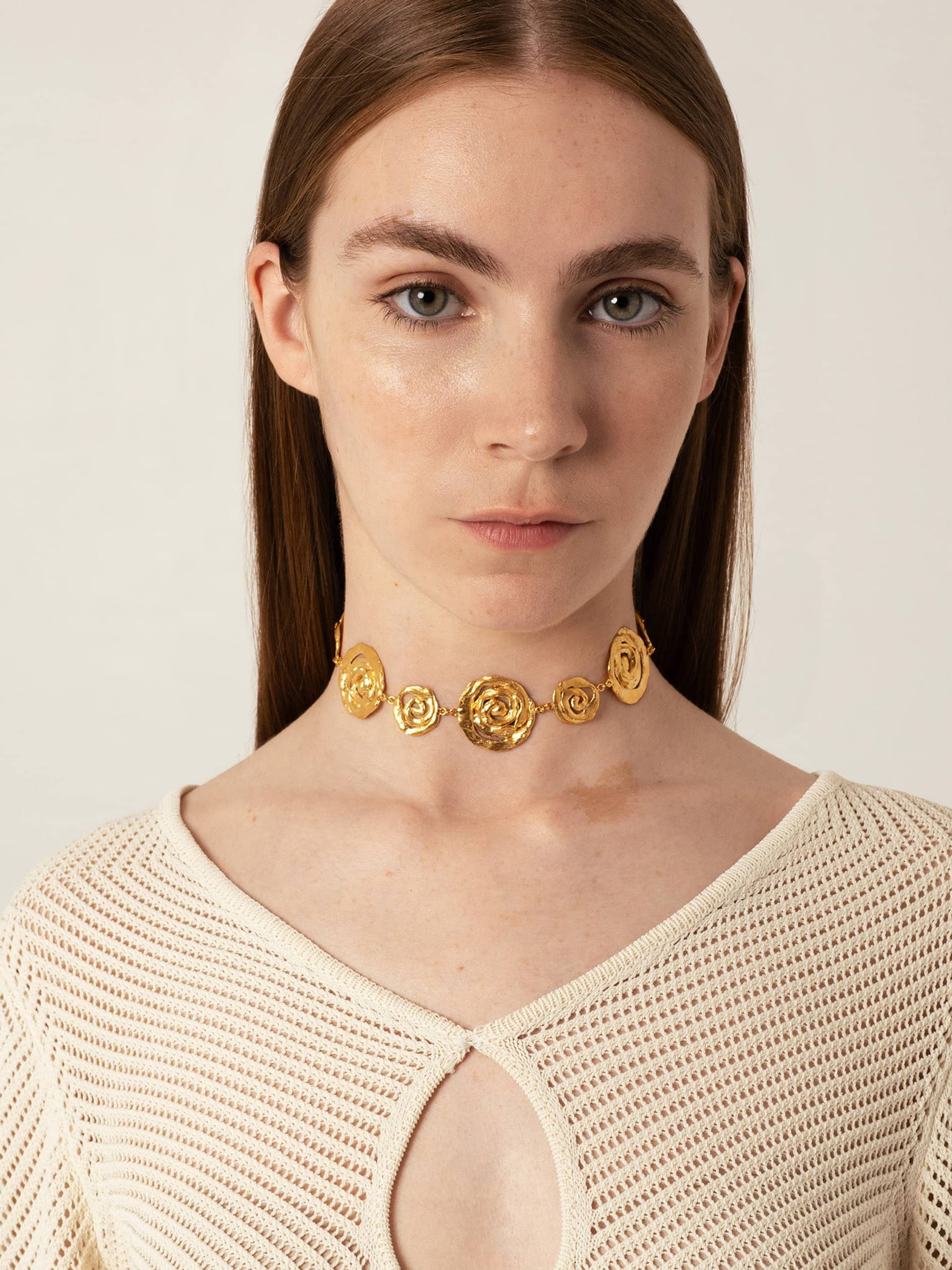 Origin Choker Gold made by Eva Remenyi