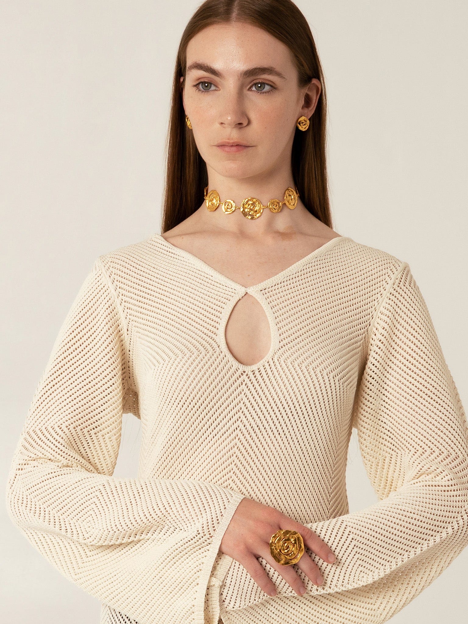 Origin Choker Gold made by Eva Remenyi