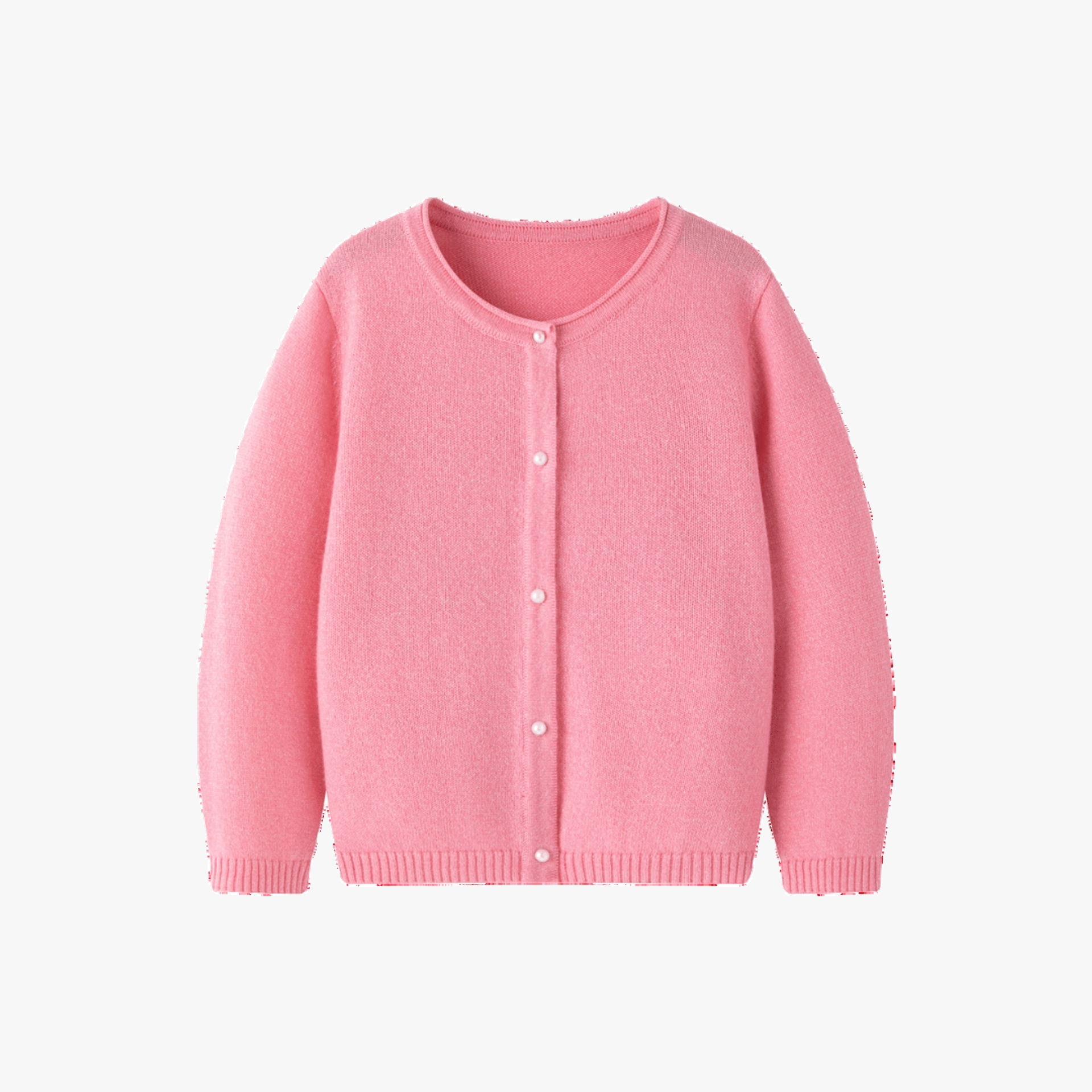 Blossom Cashmere Cardigan with Pearl Accents made by CozyU