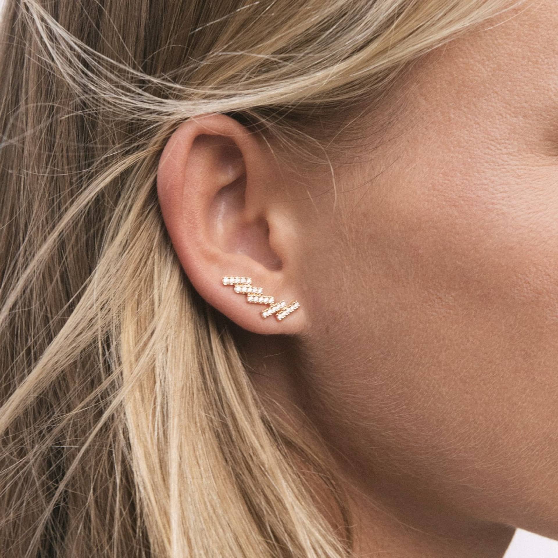 PENDIENTES CRAWLER SKYLINE made by Gold & Roses