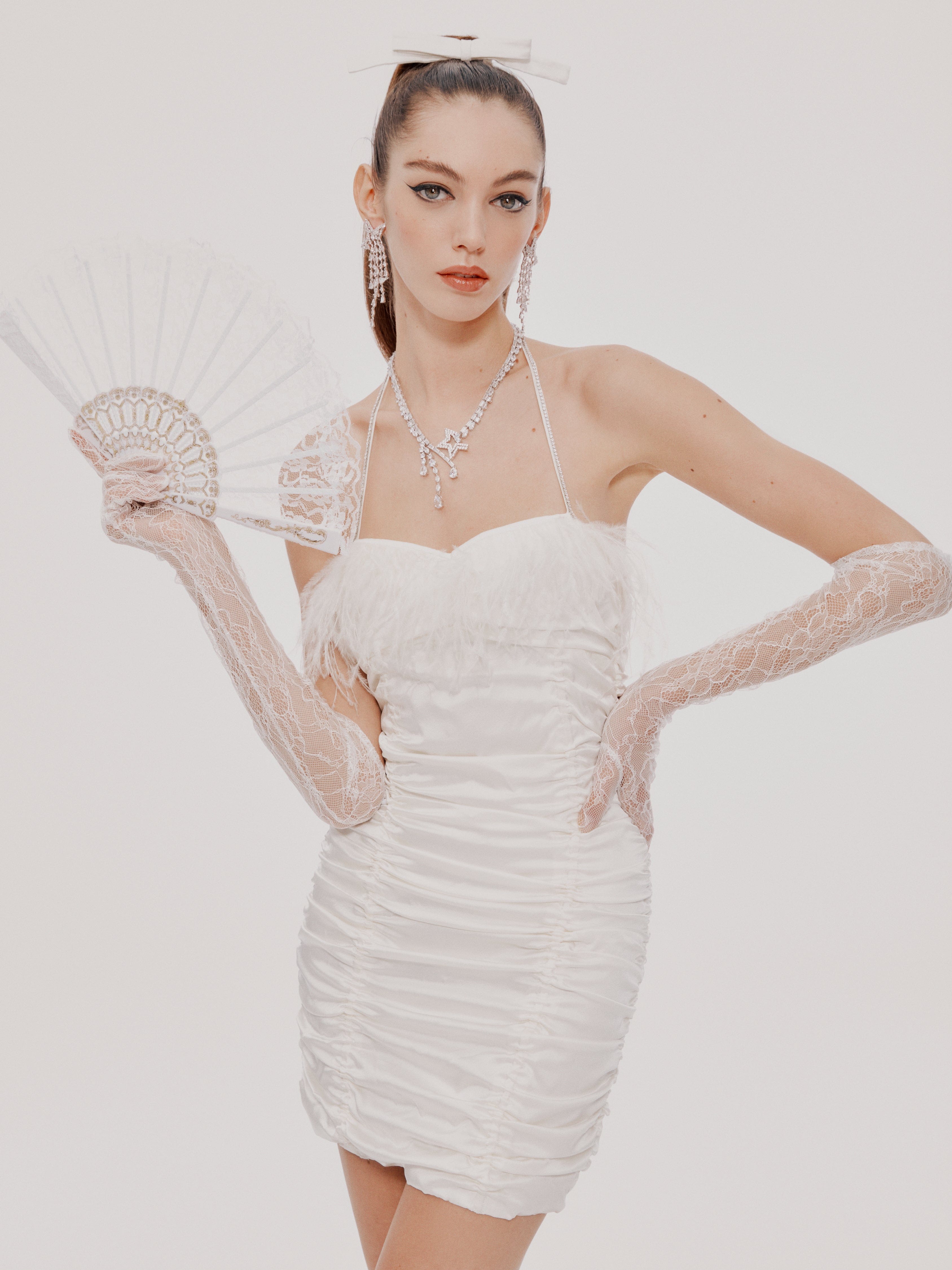 Irene Dress White (Final Sale) made by Nana Jacqueline