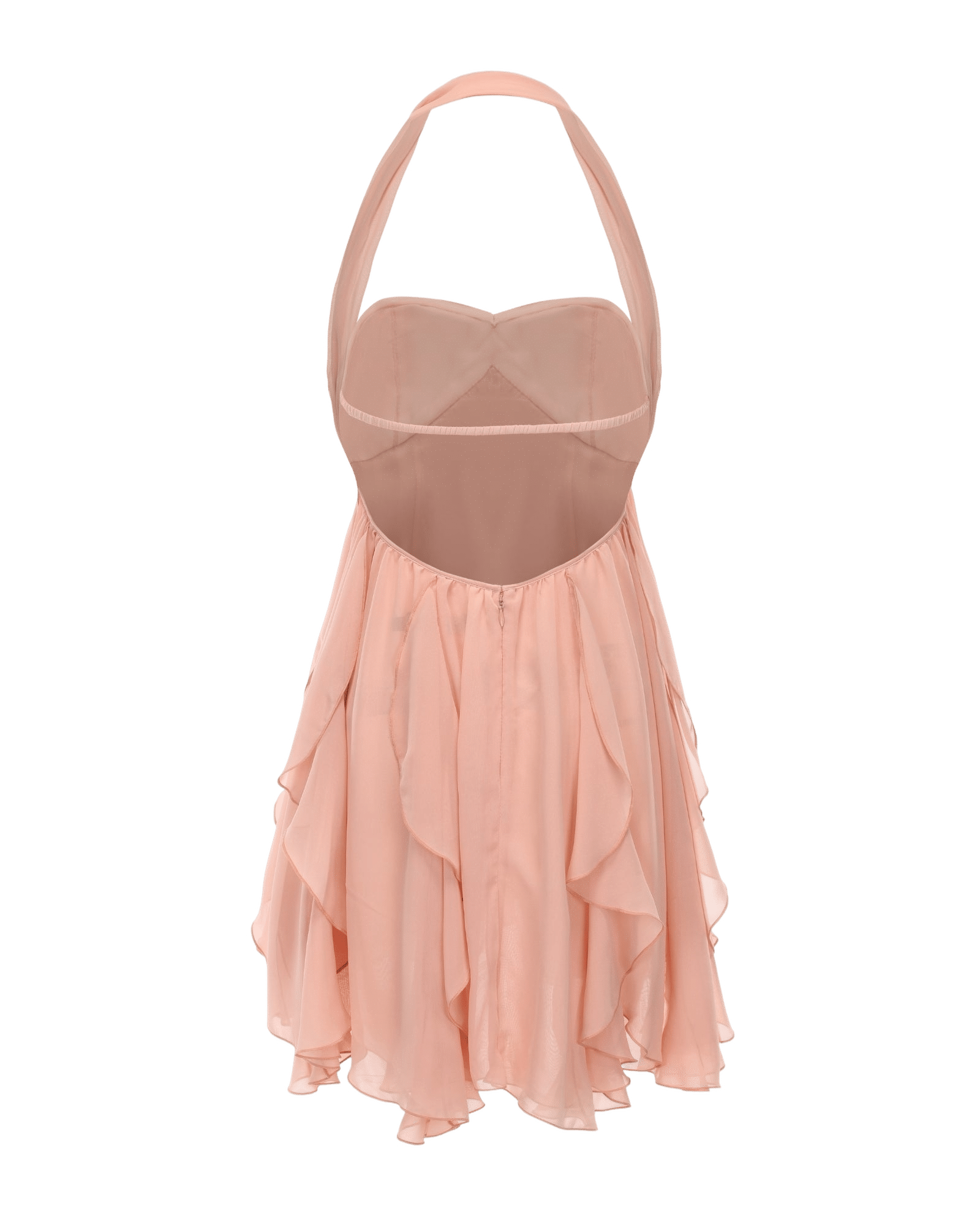 Arabella Dress (Peach) made by Nana Jacqueline