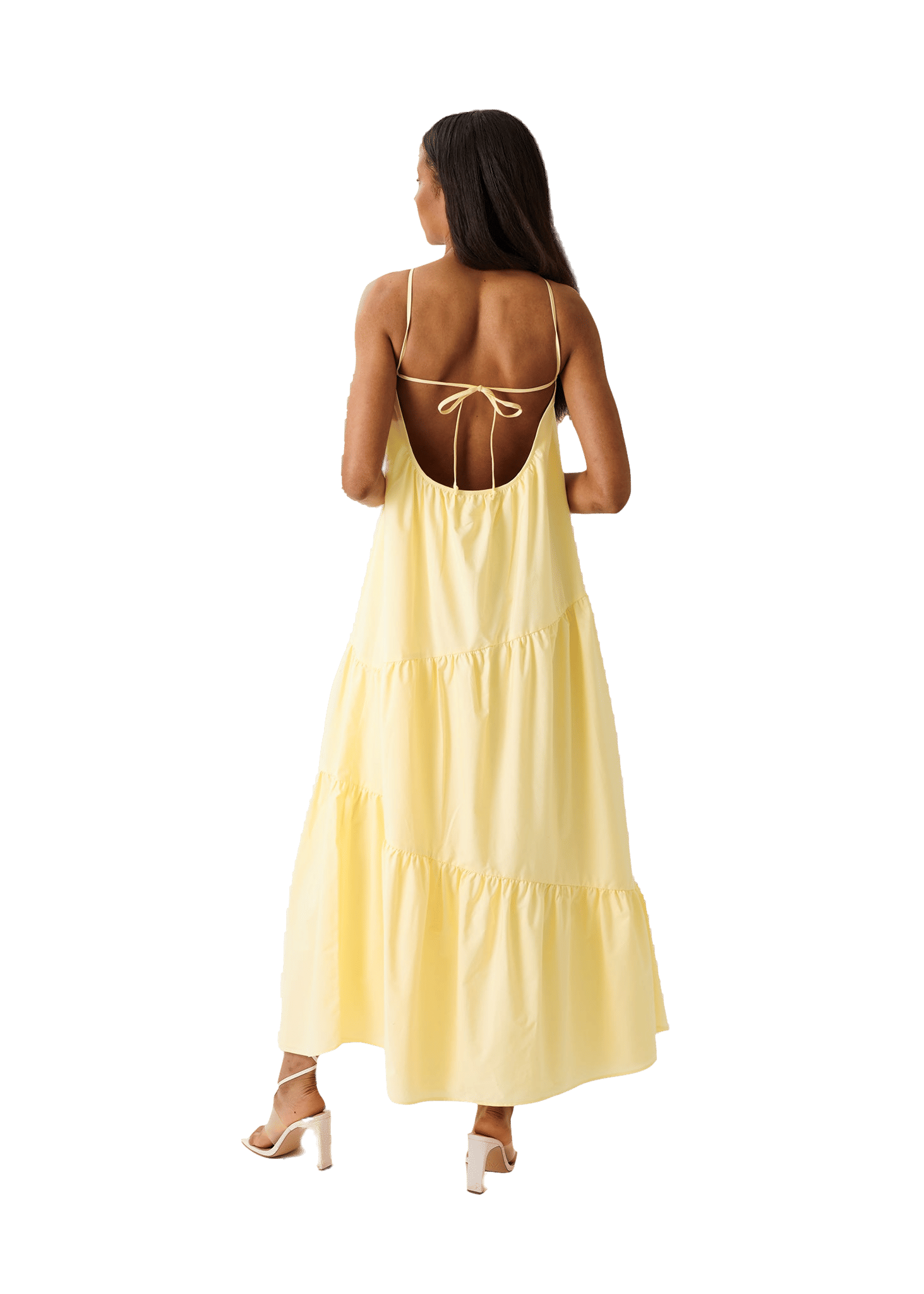 Calissa Dress in Yellow made by AÉRYNE