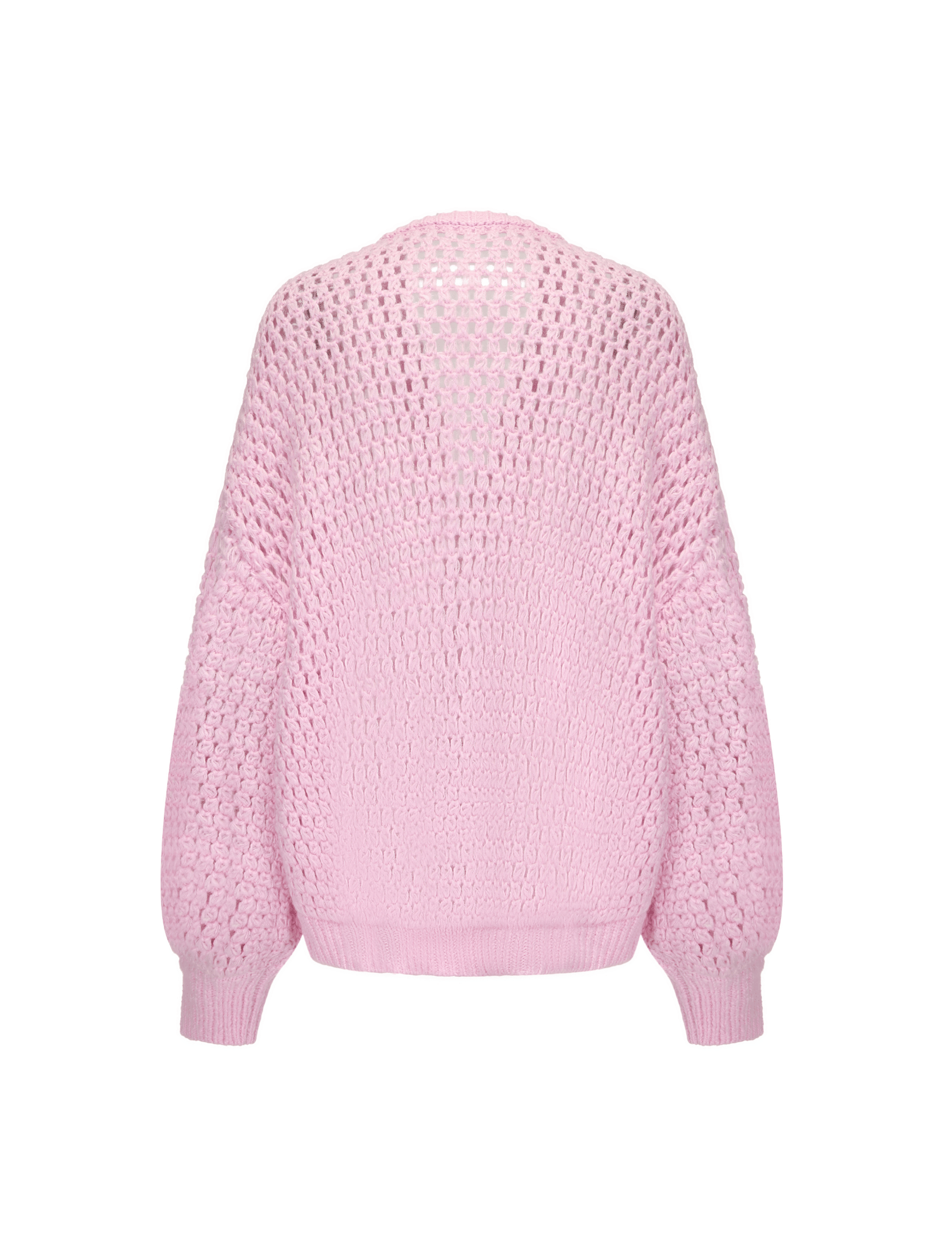 Alexis Cardigan + Scarf Set (Pink) made by Nana Jacqueline