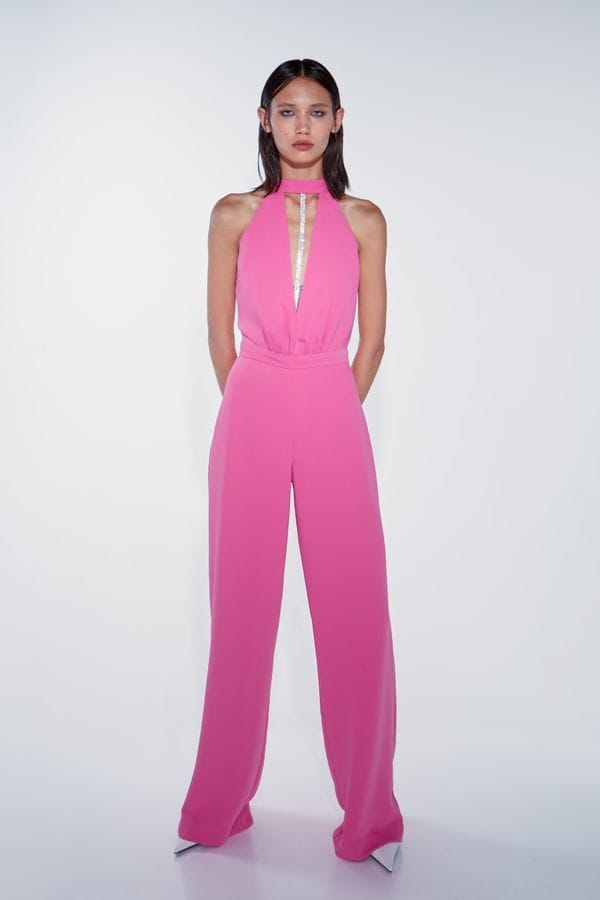 "V"JUMPSUIT made by NUÉ