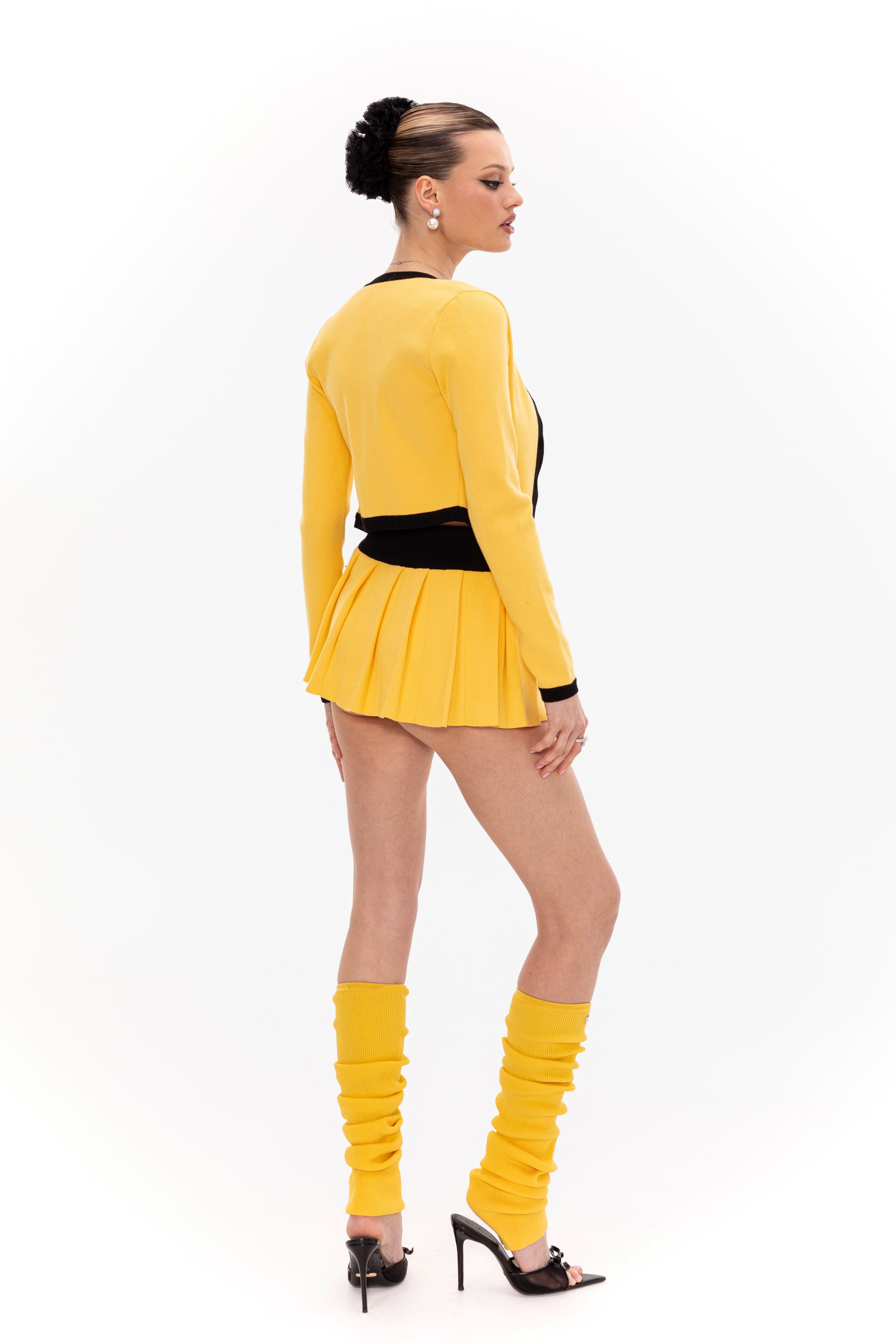 Hazel Skirt (Yellow) made by Nana Jacqueline