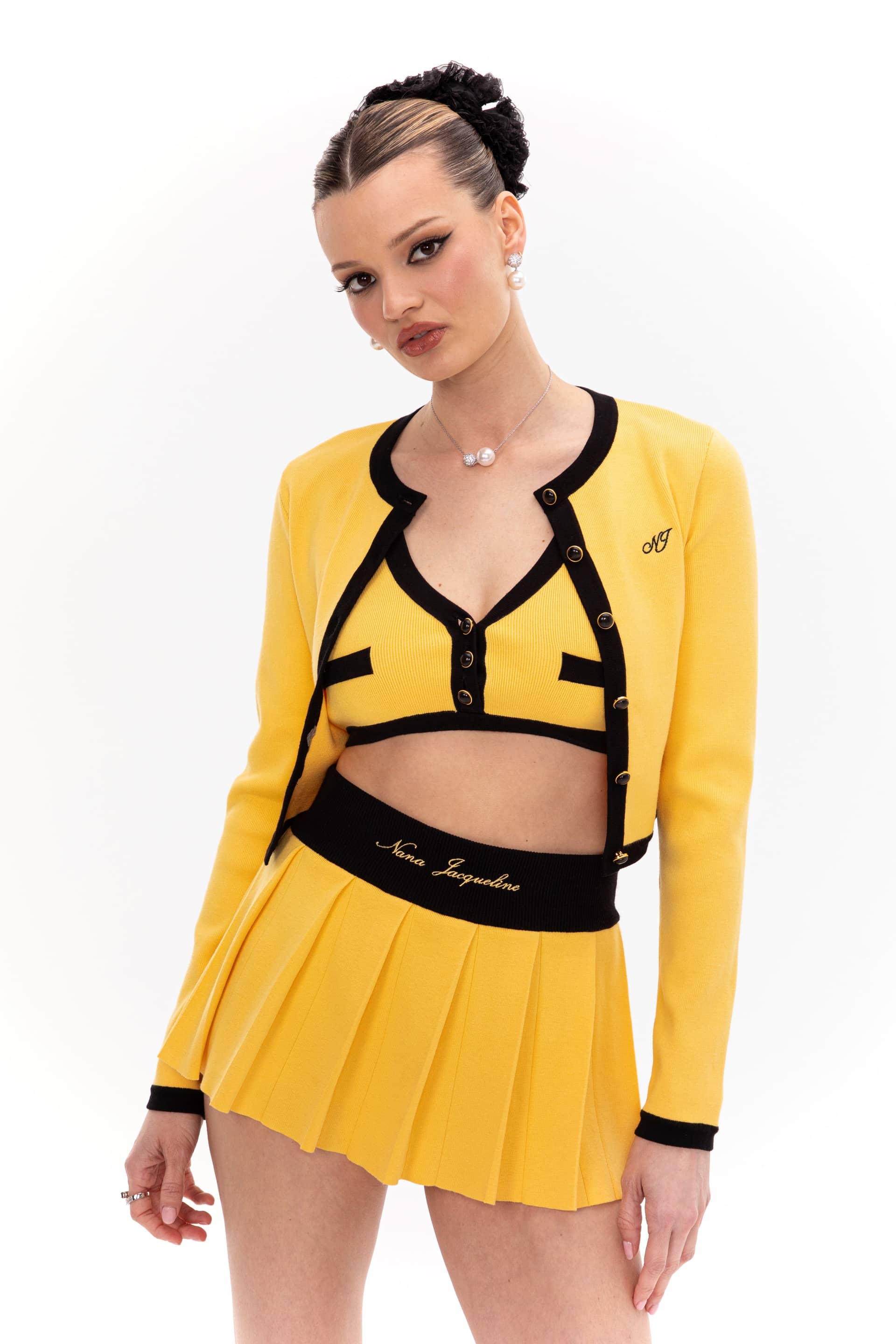 Hazel Skirt (Yellow) made by Nana Jacqueline