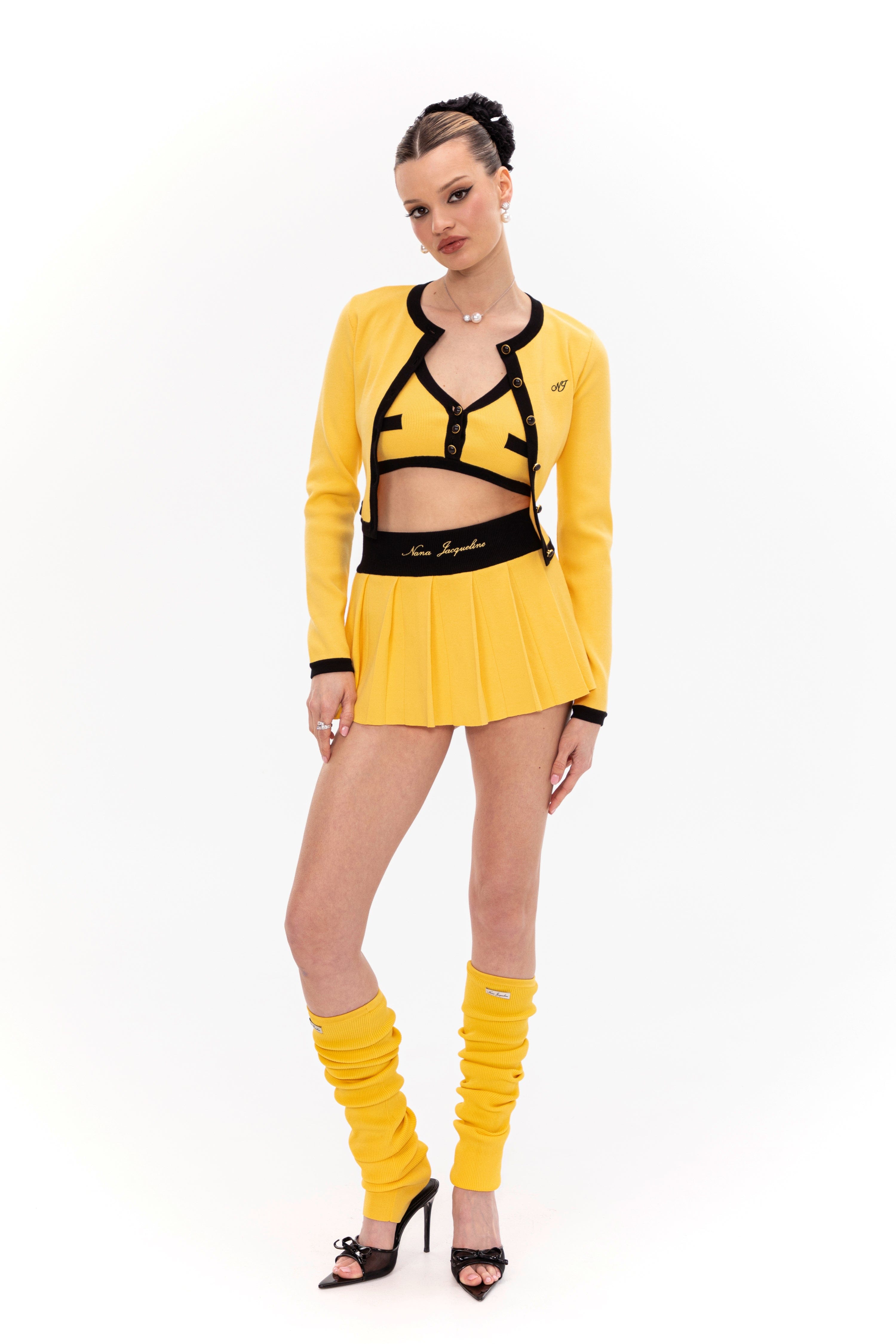 Hazel Skirt (Yellow) made by Nana Jacqueline