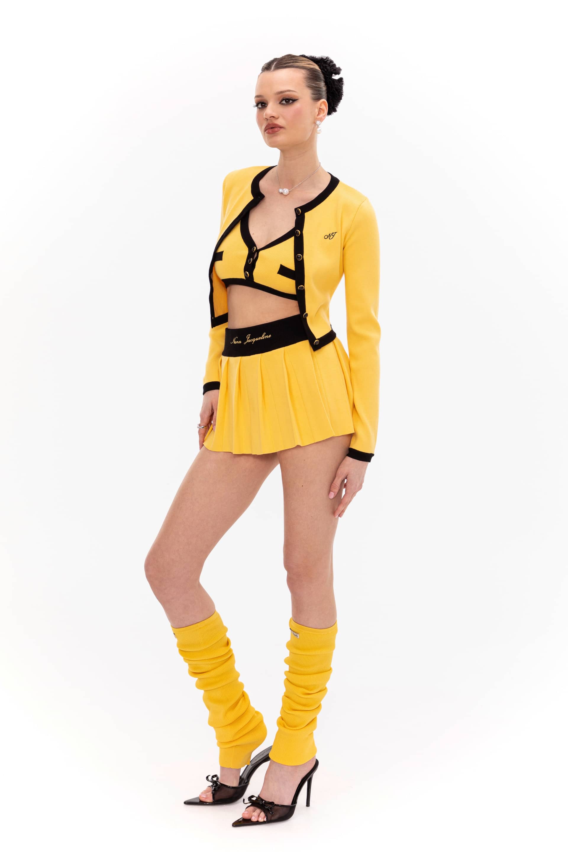 Hazel Skirt (Yellow) made by Nana Jacqueline